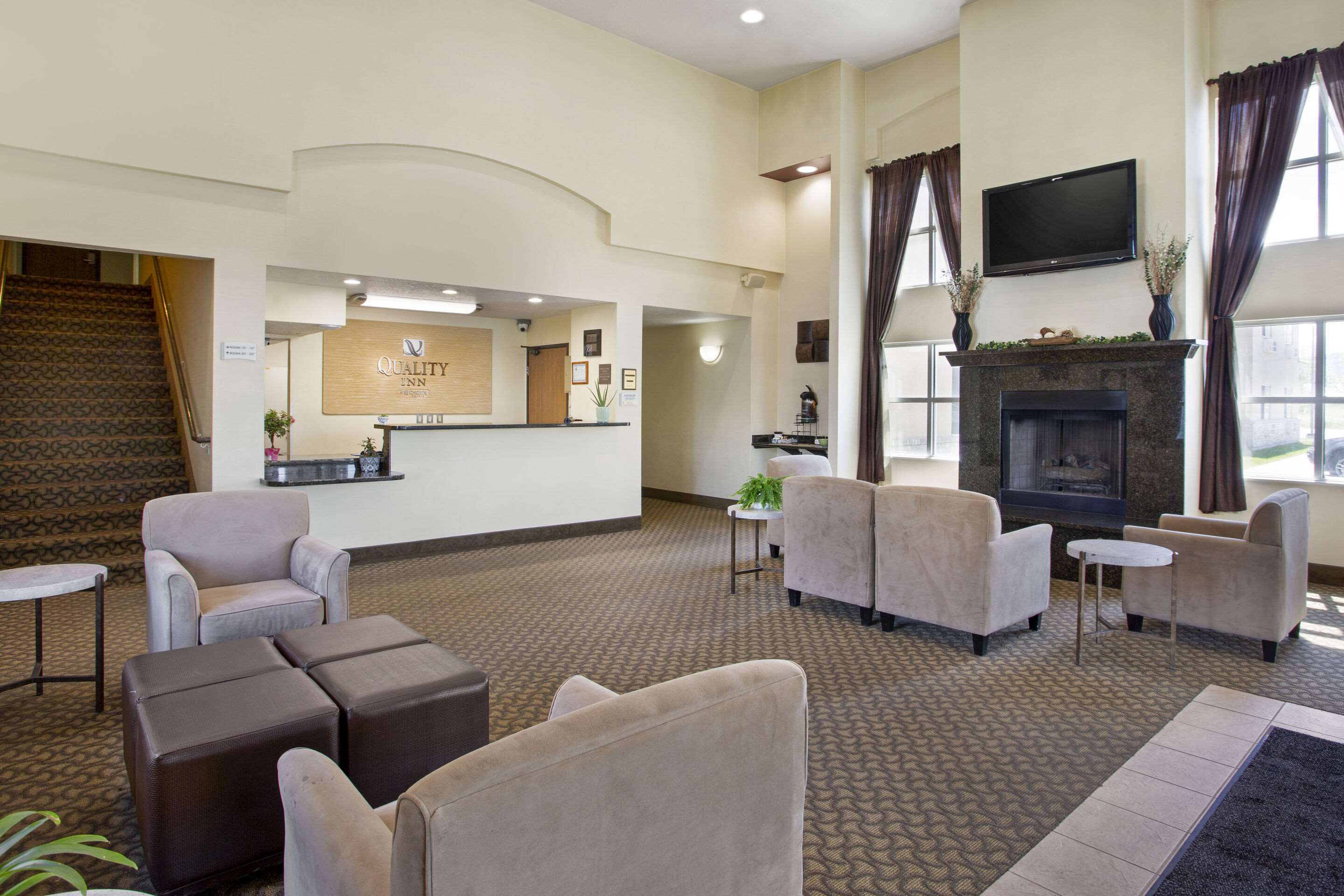 Hotel lobby