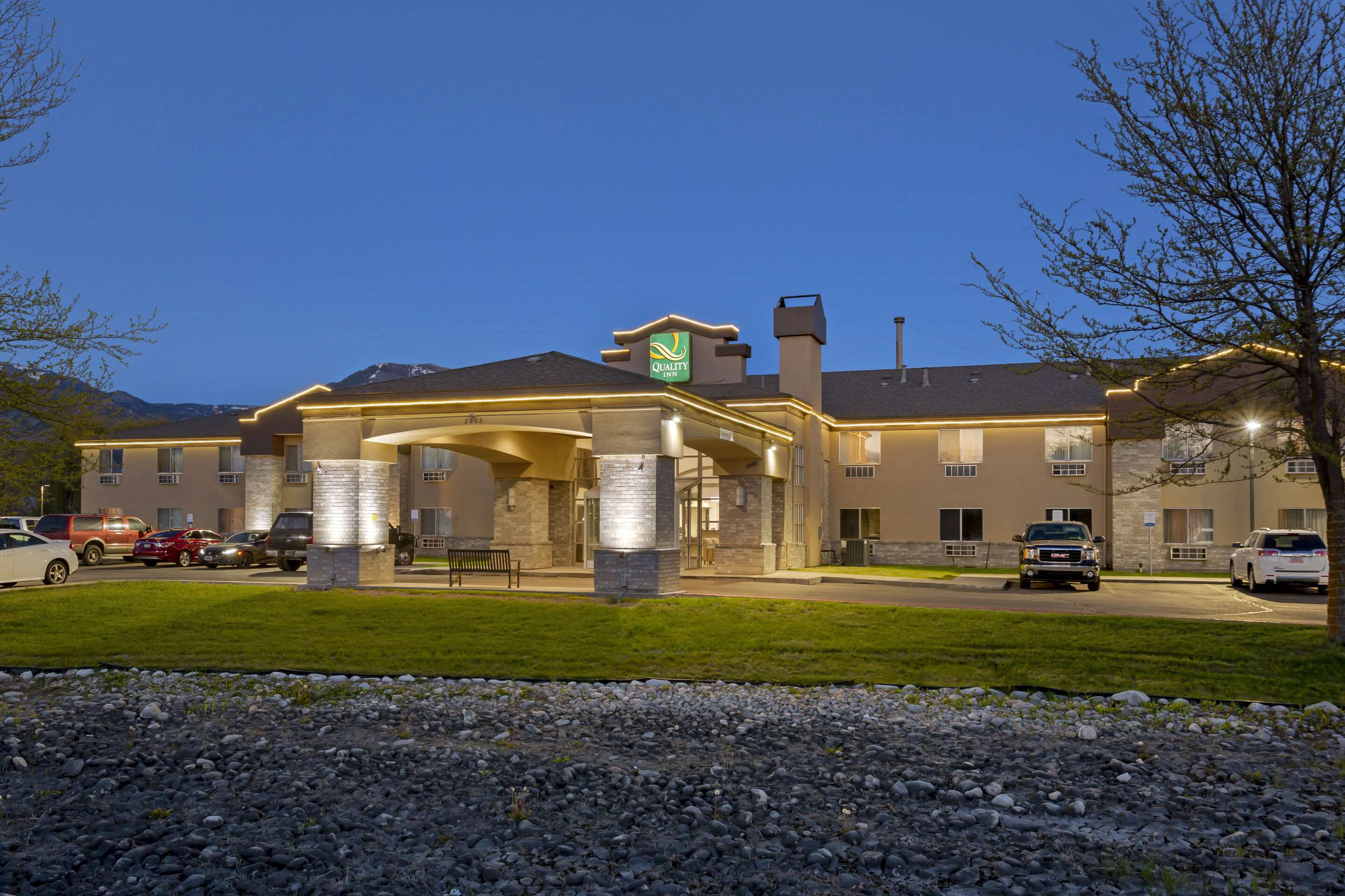 Hotel at night