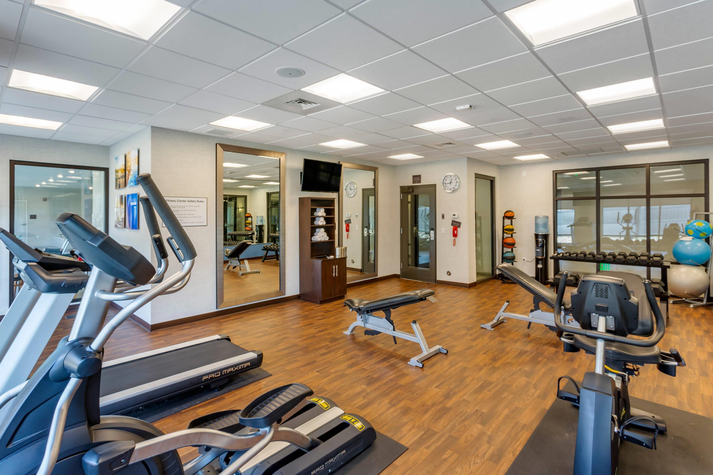 Fitness center | Comfort Inn & Suites Salt Lake City Airport