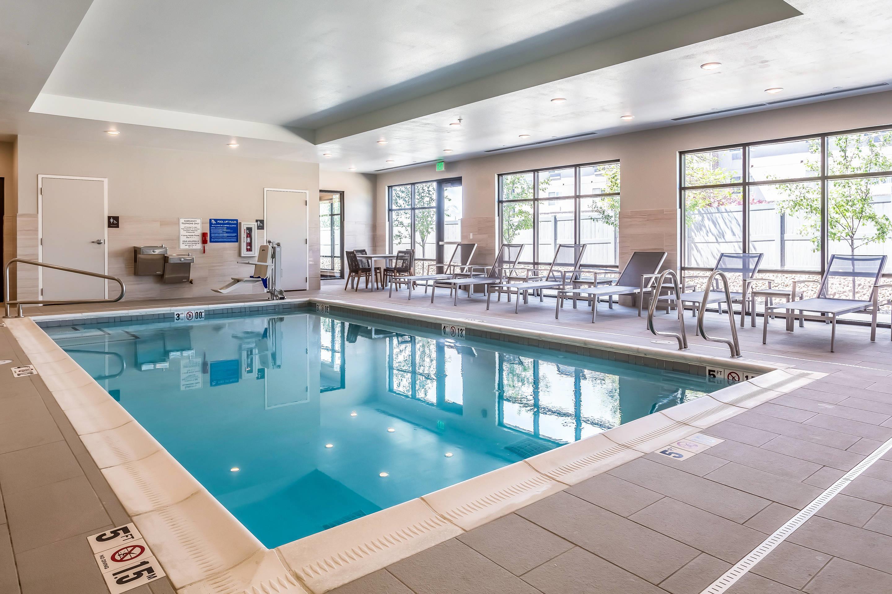 Indoor heated pool | Comfort Inn & Suites Salt Lake City Airport