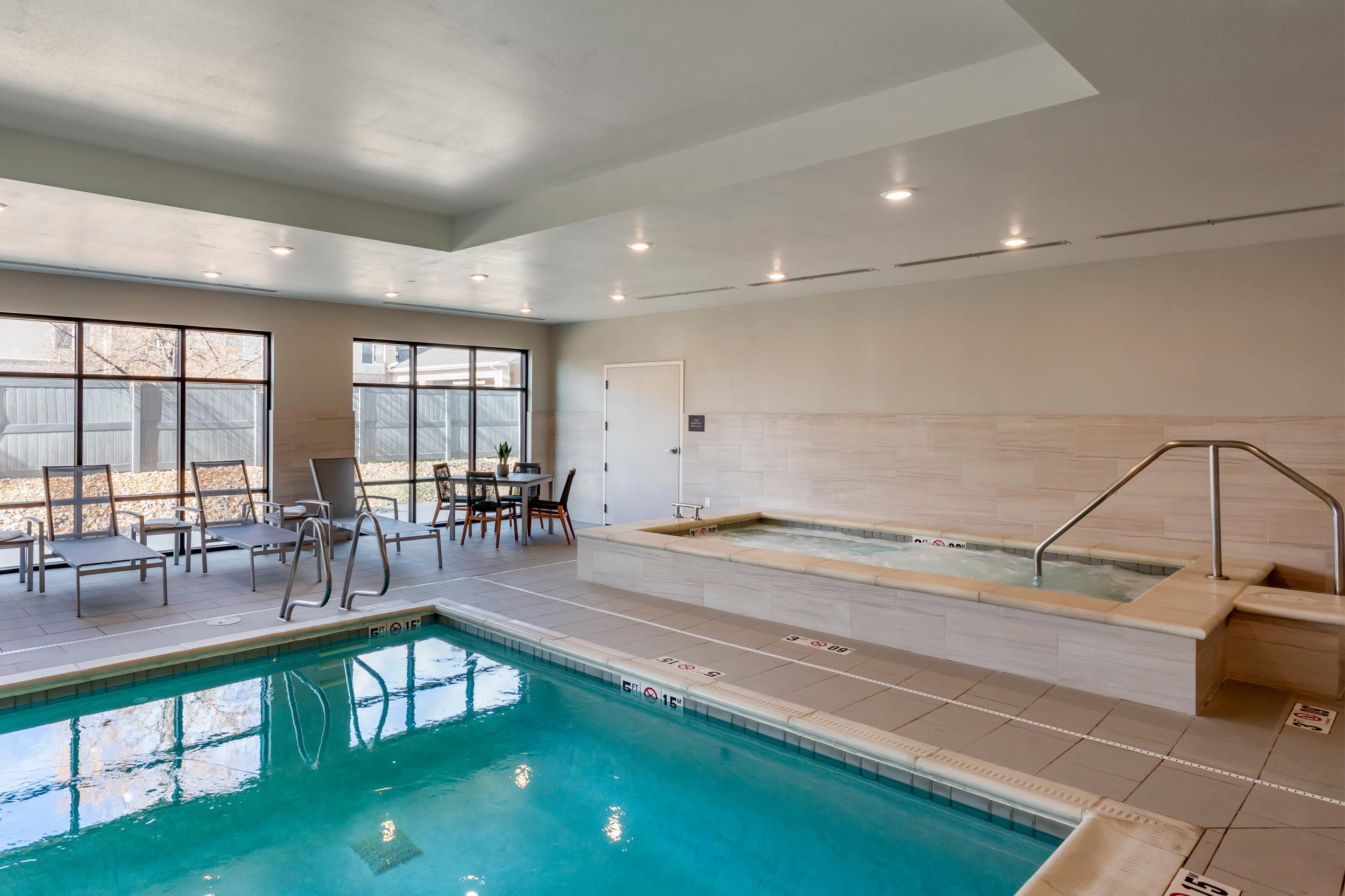 Indoor pool | Comfort Inn & Suites Salt Lake City Airport