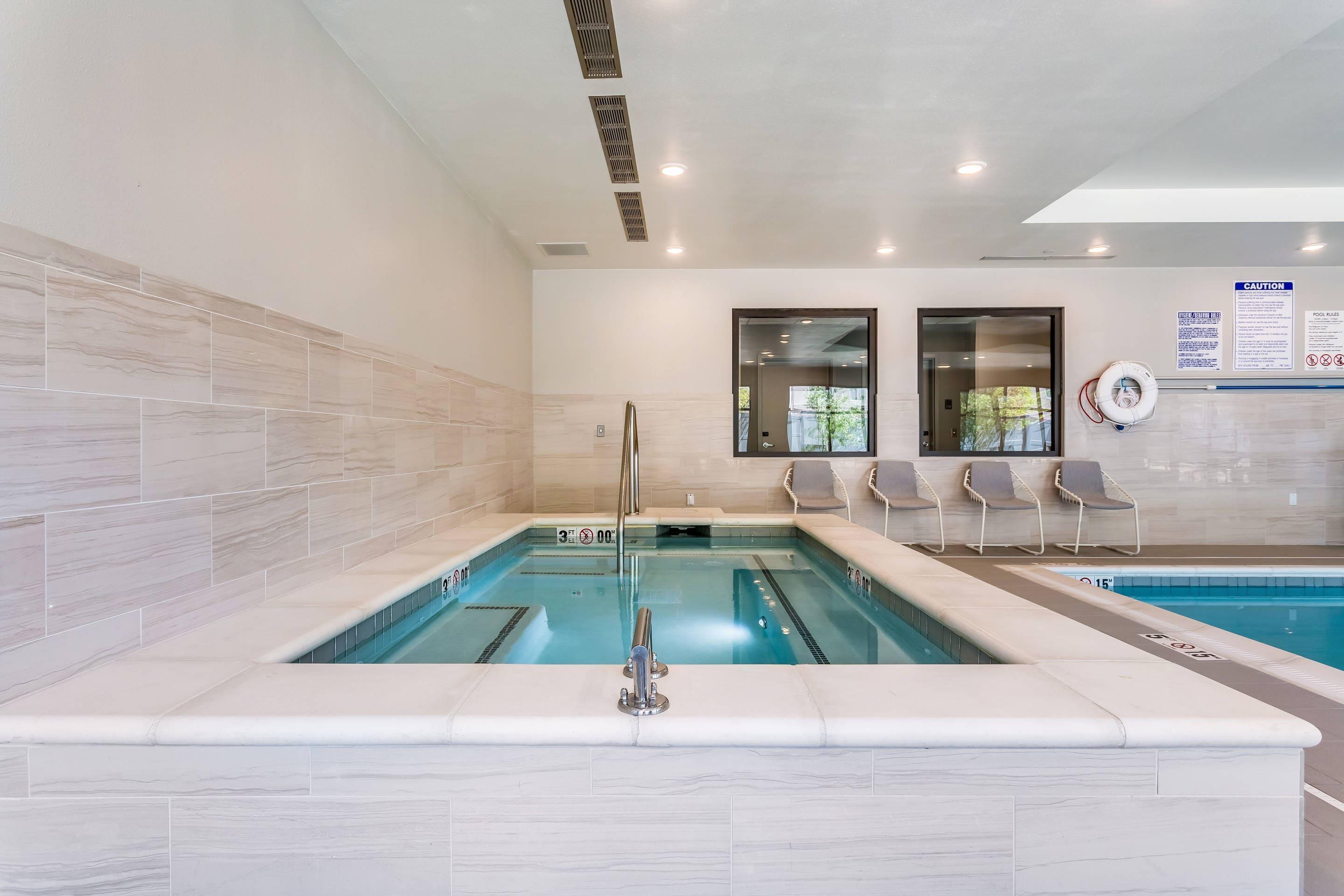 Indoor hot tub | Comfort Inn & Suites Salt Lake City Airport