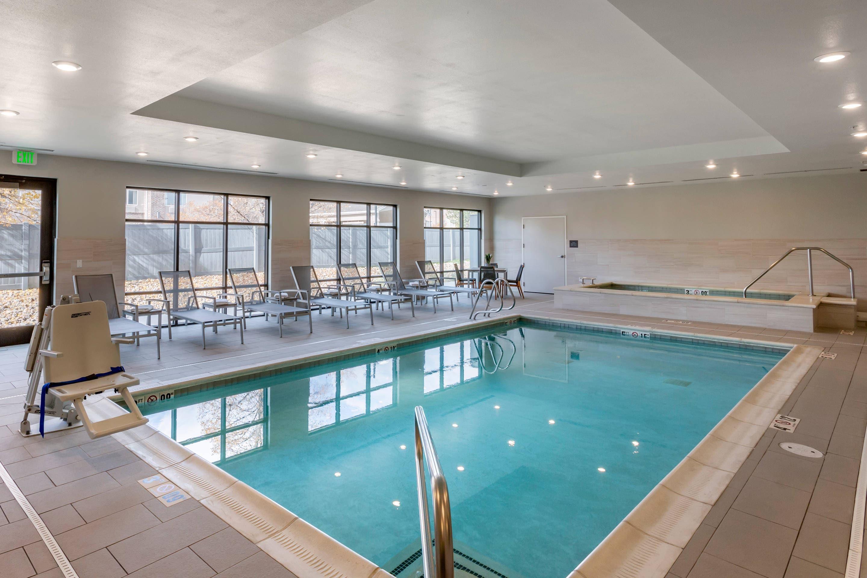 Indoor pool | Comfort Inn & Suites Salt Lake City Airport