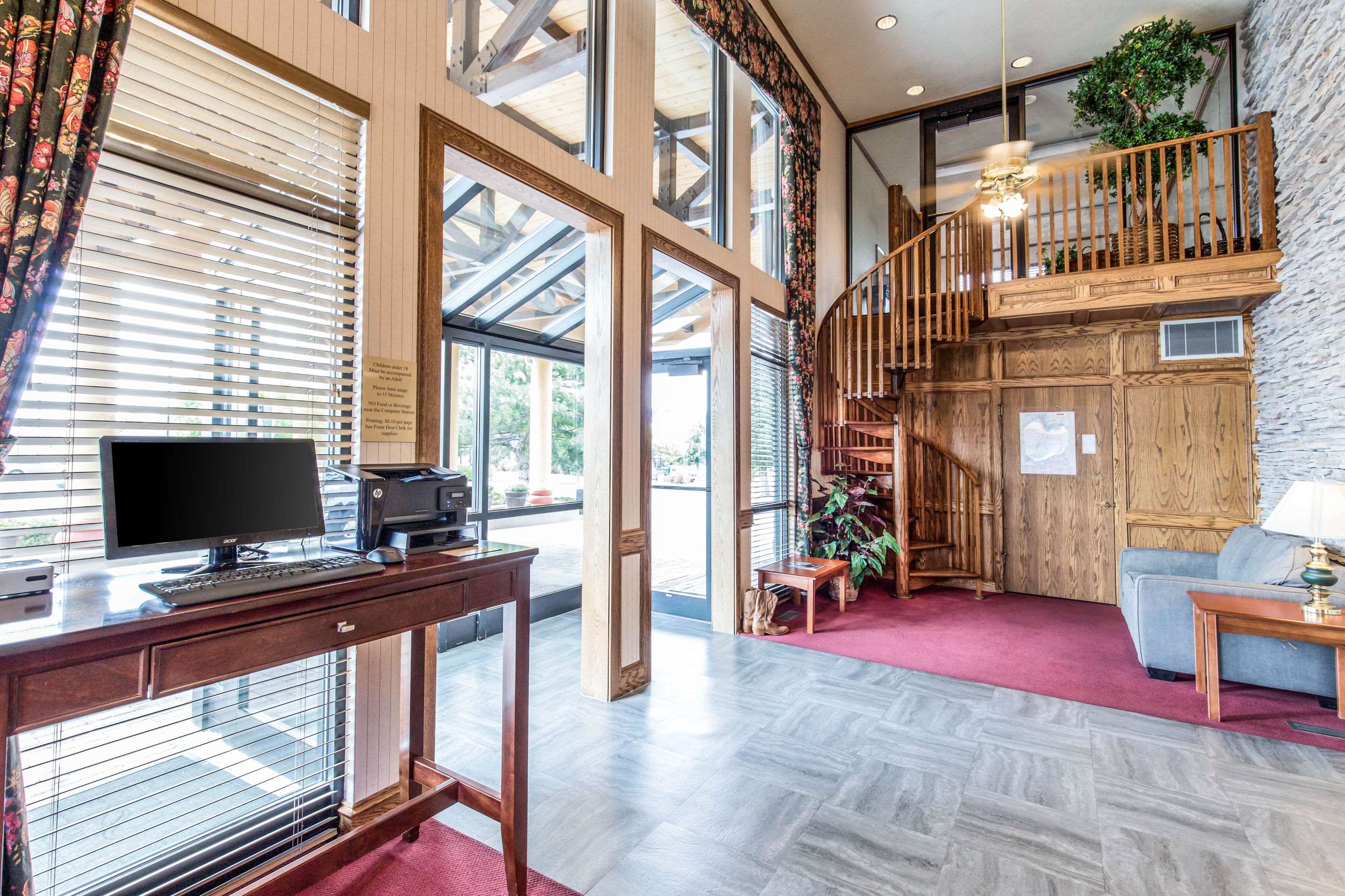 Hotel lobby | Quality Inn Cedar City - University Area