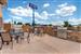 Hotel patio
