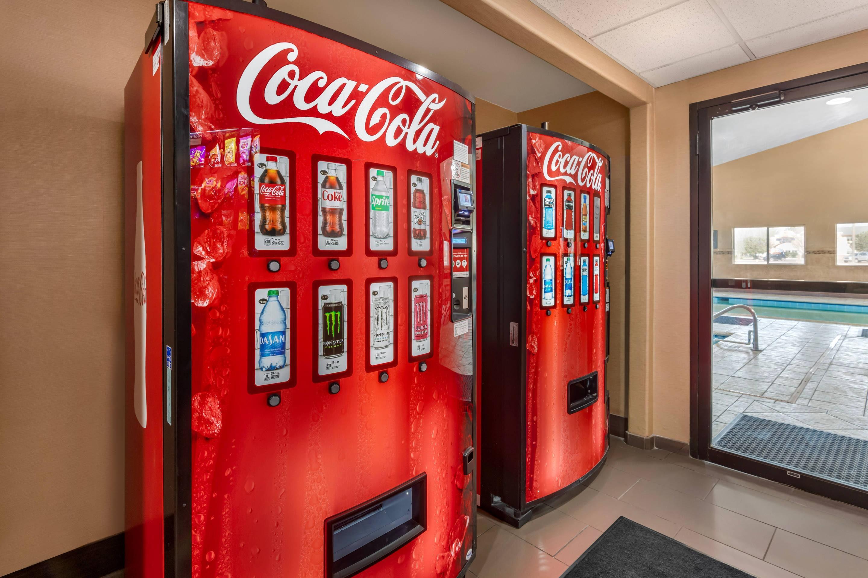 Hotel vending area