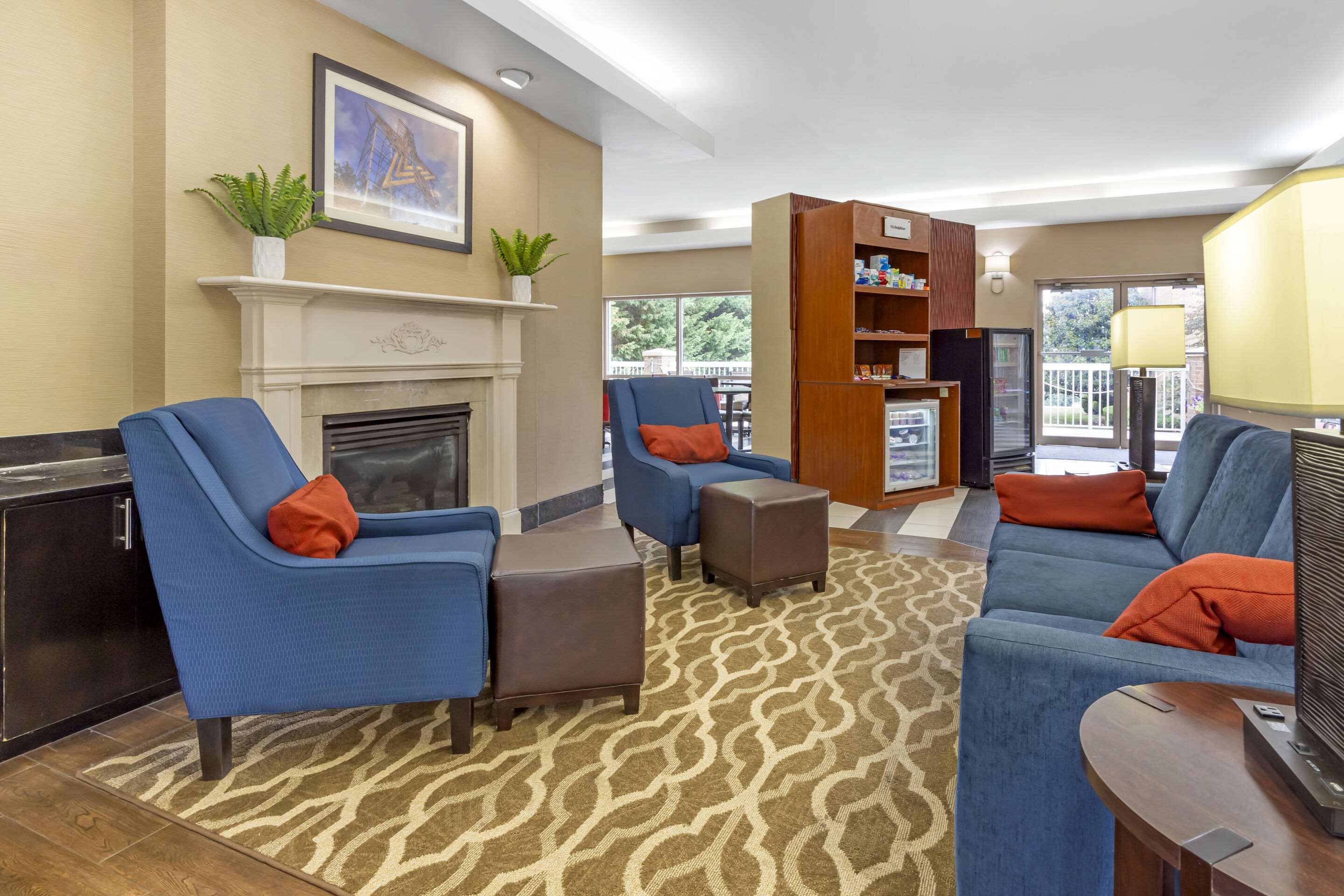 Hotel lobby
