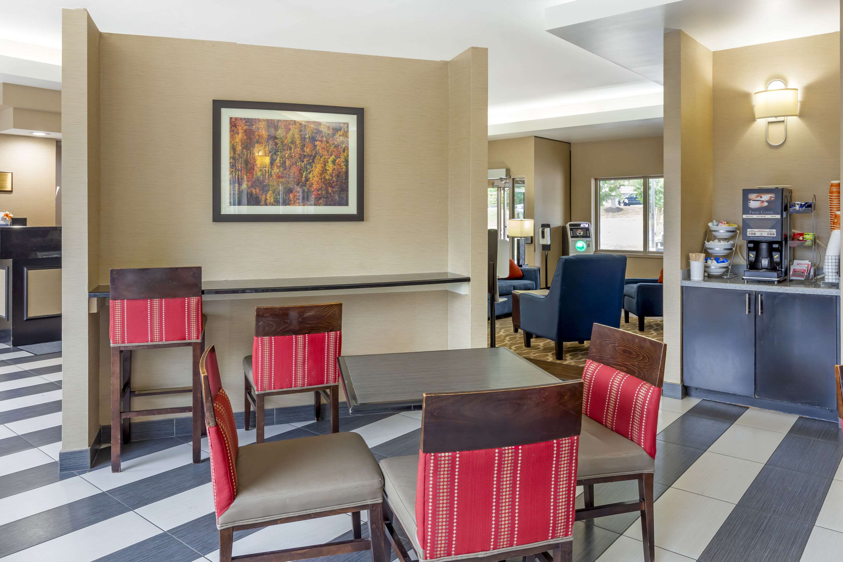 Breakfast area