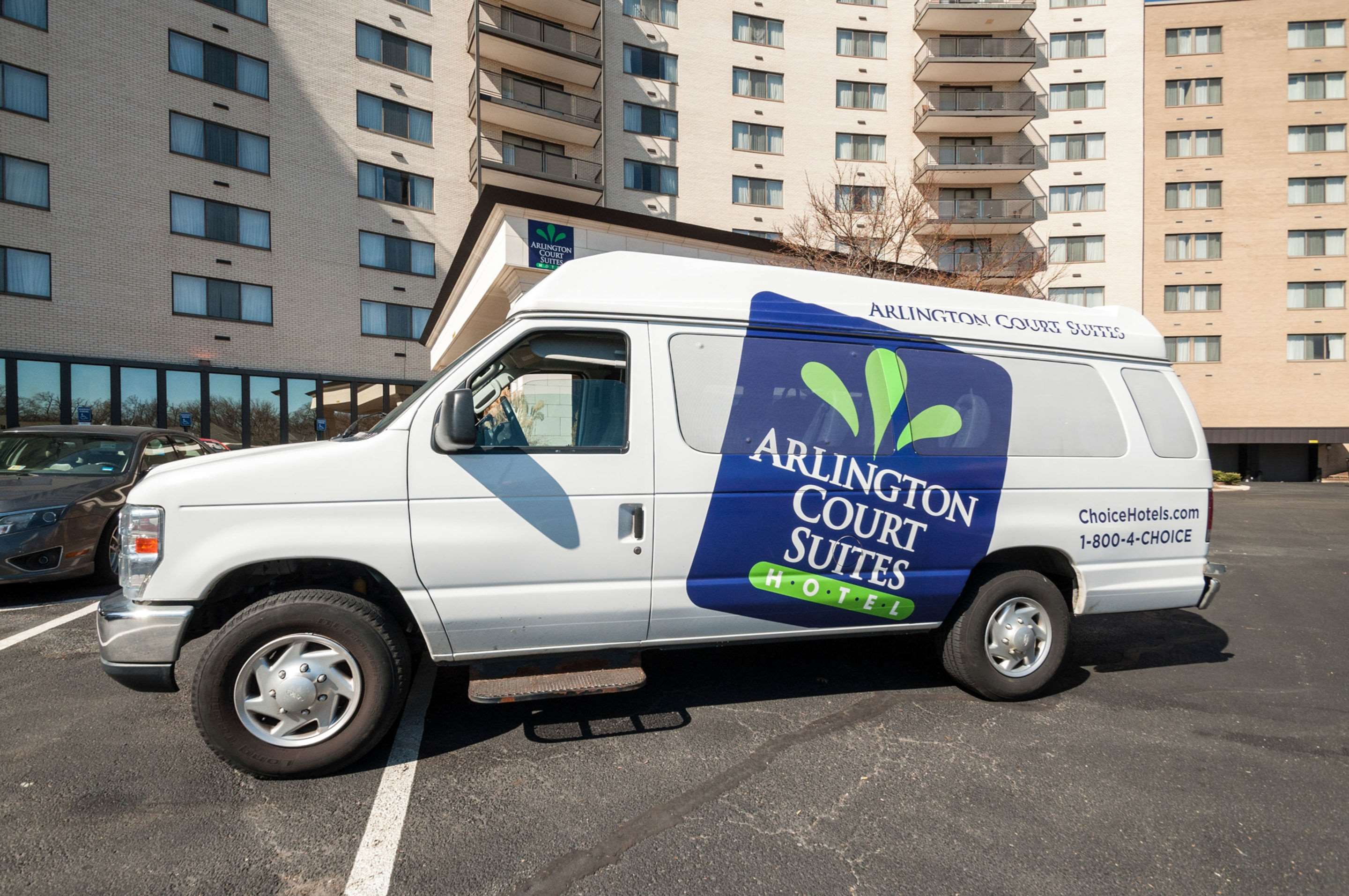 Hotel shuttle available | Arlington Court Suites, a Clarion Collection Hotel