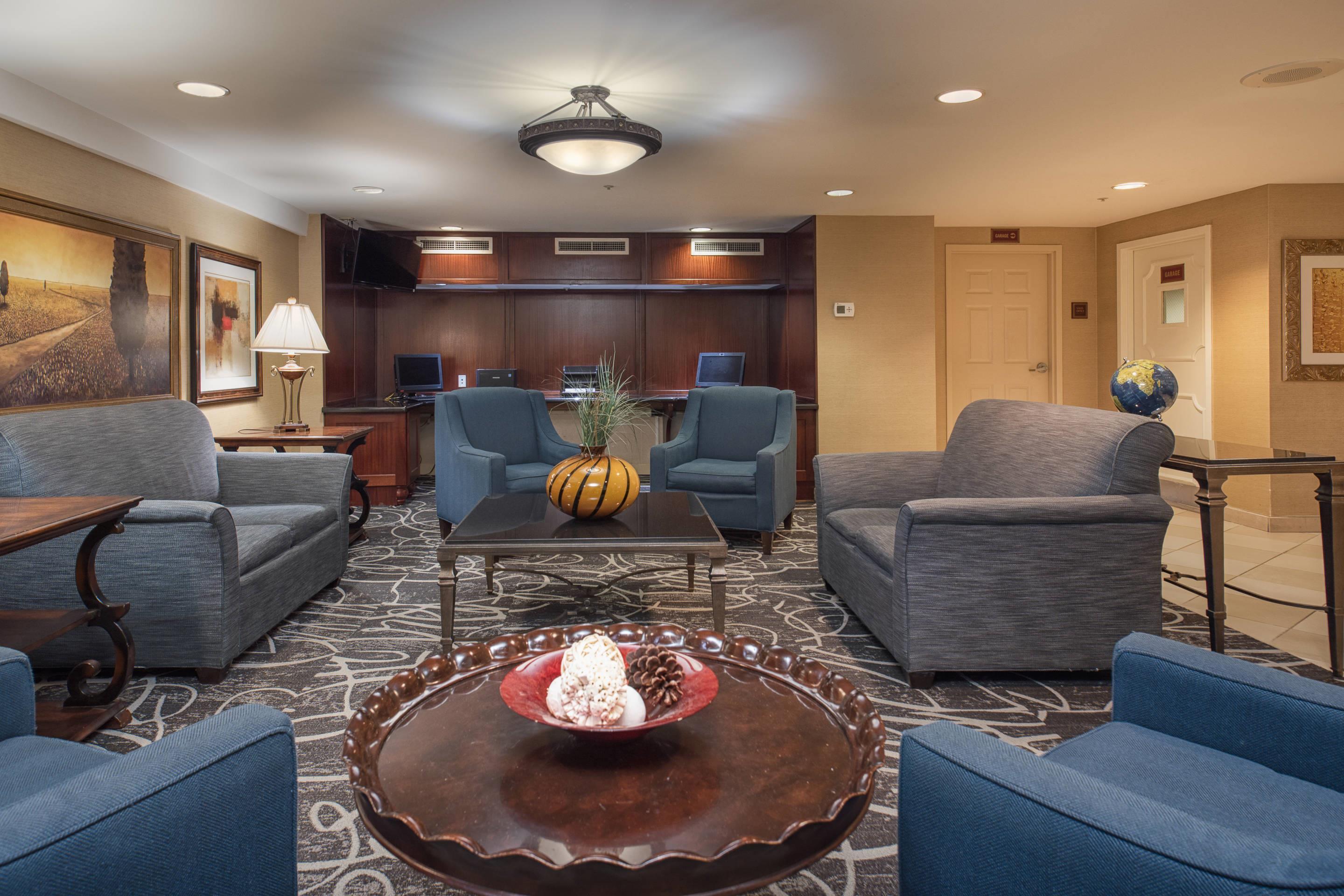 Business center | Arlington Court Suites, a Clarion Collection Hotel