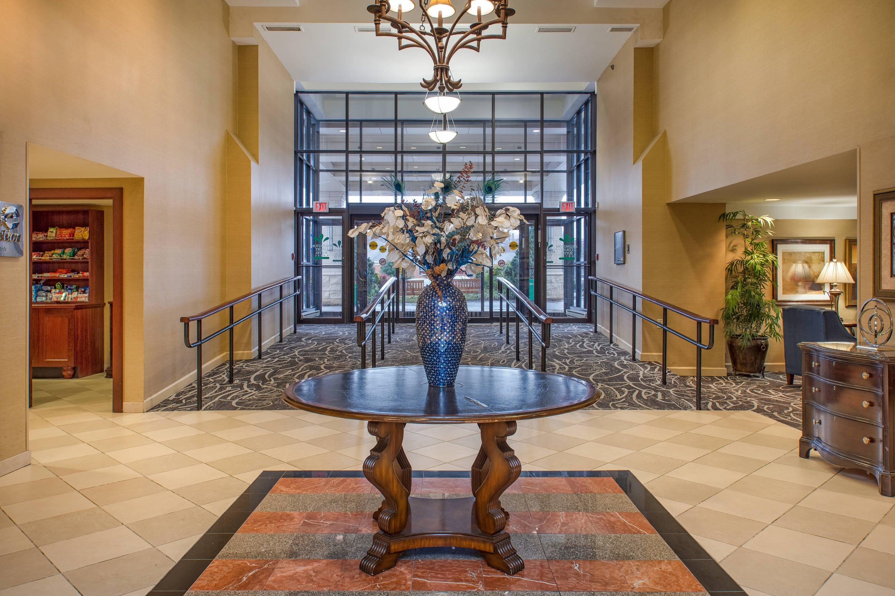 Hotel lobby | Arlington Court Suites, a Clarion Collection Hotel