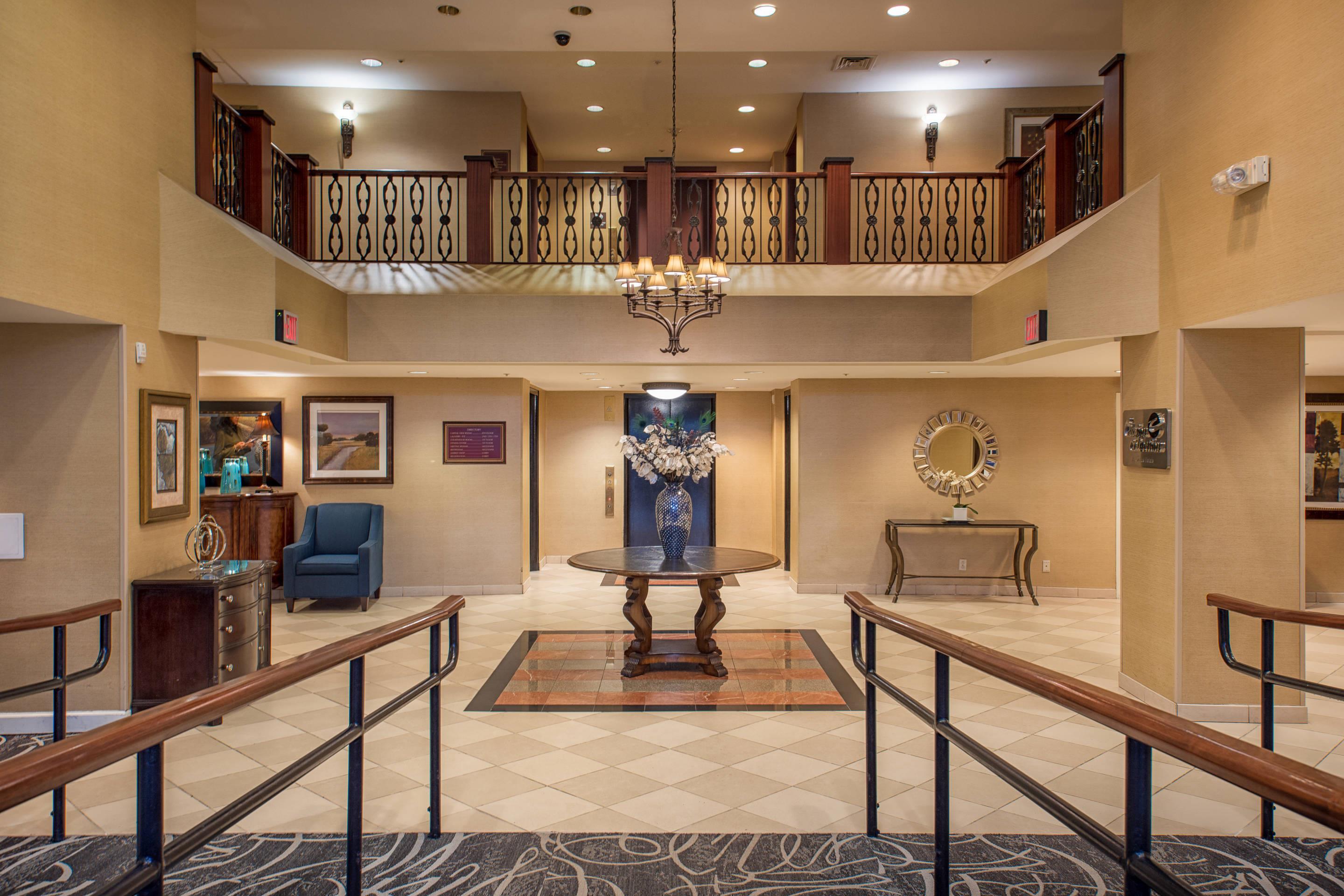 Hotel lobby | Arlington Court Suites, a Clarion Collection Hotel