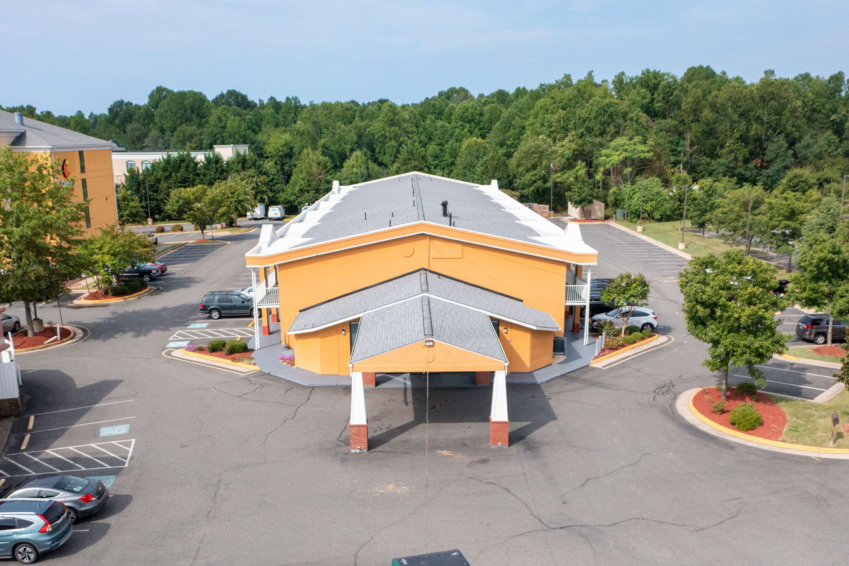 Hotel entrance