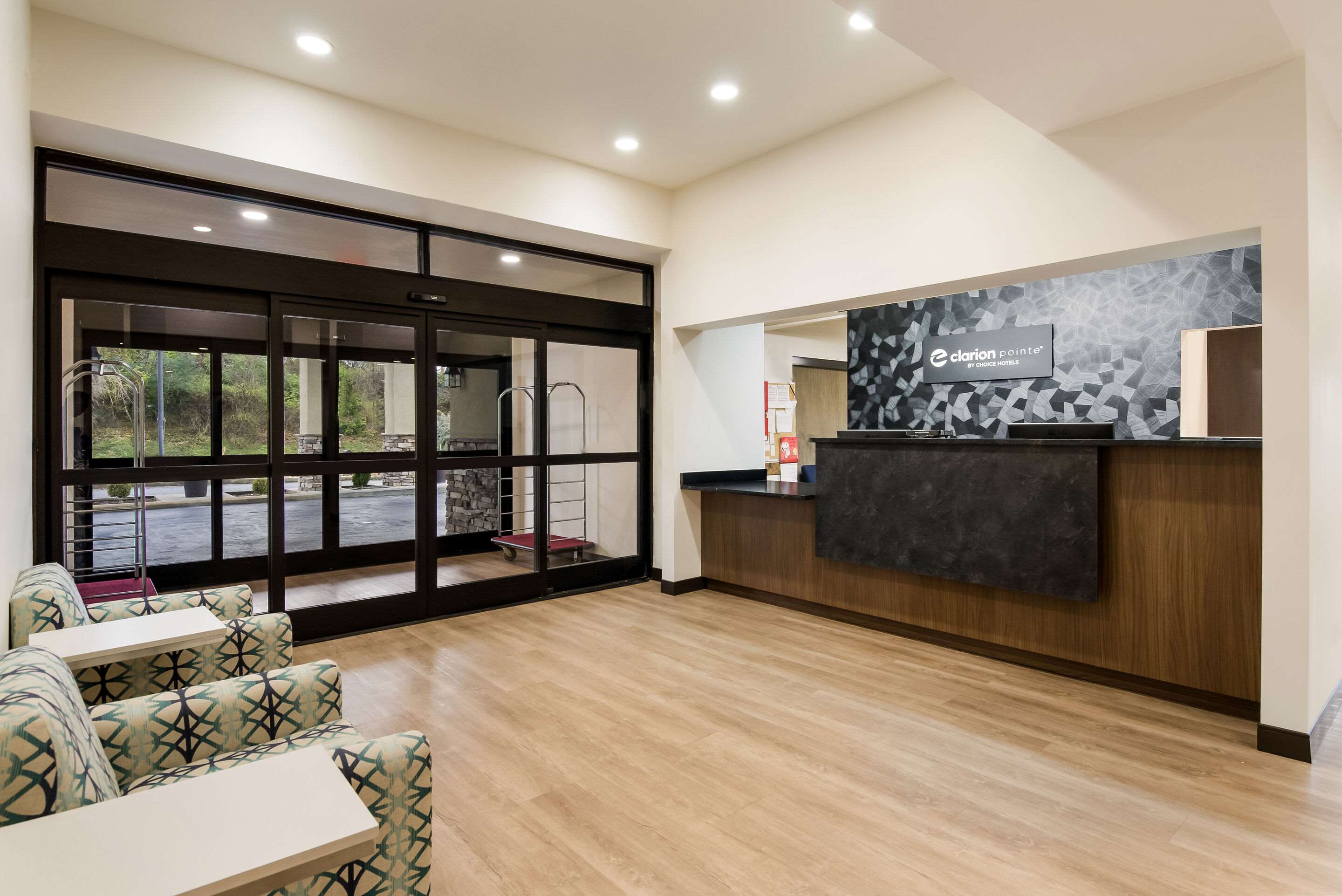 Hotel lobby