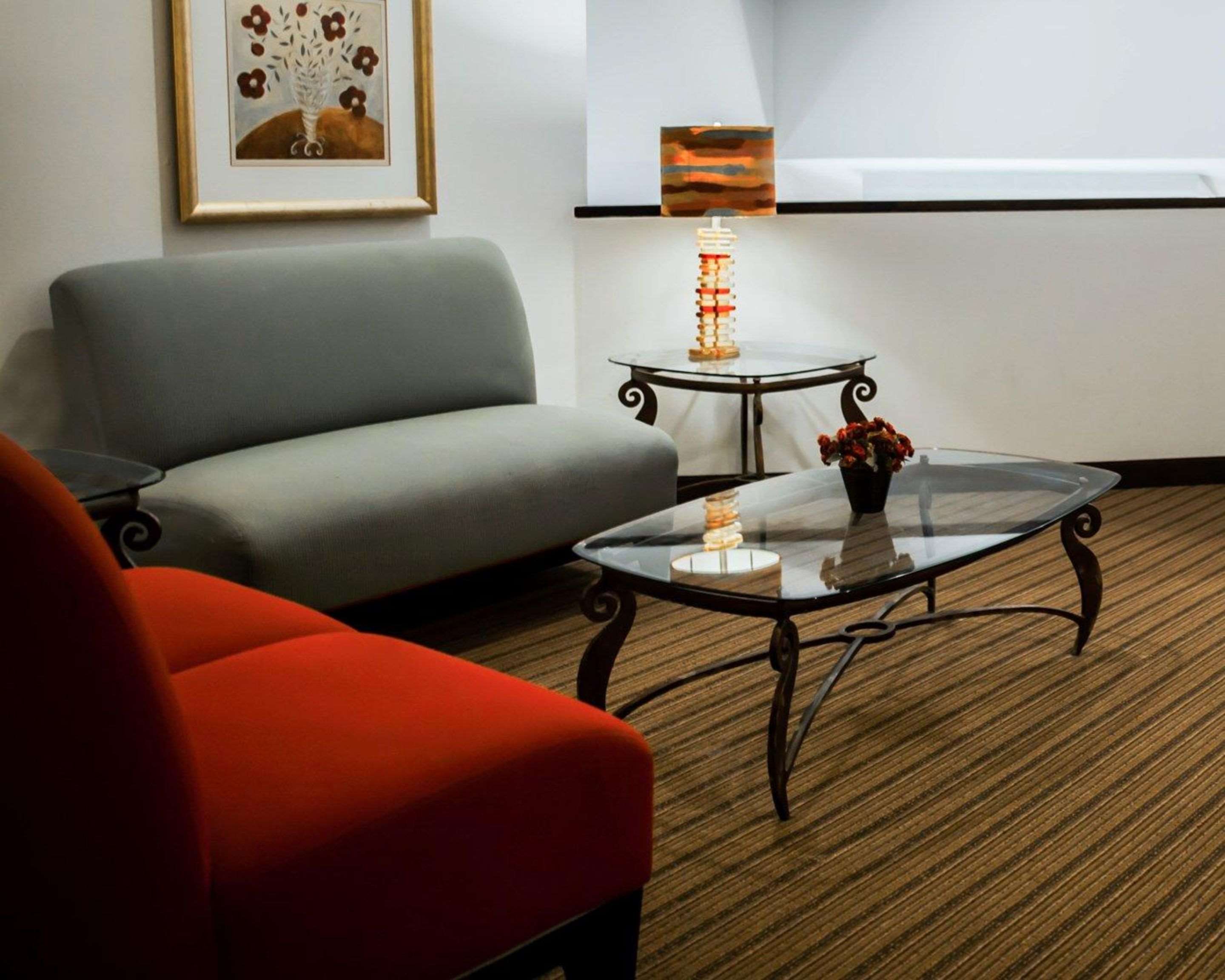 Spacious lobby with sitting area | Sleep Inn