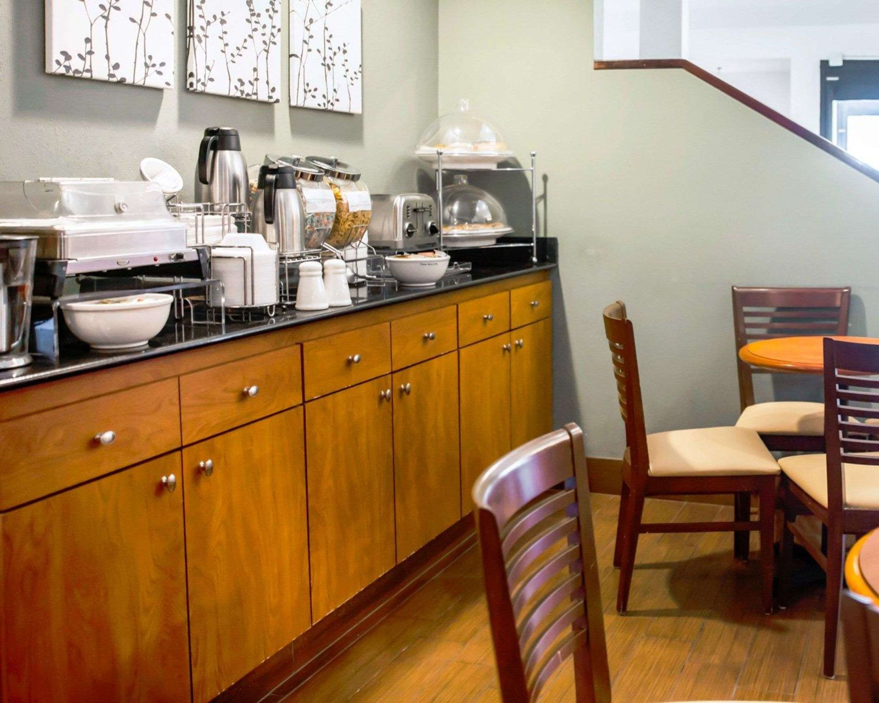 Breakfast area in the lobby | Sleep Inn