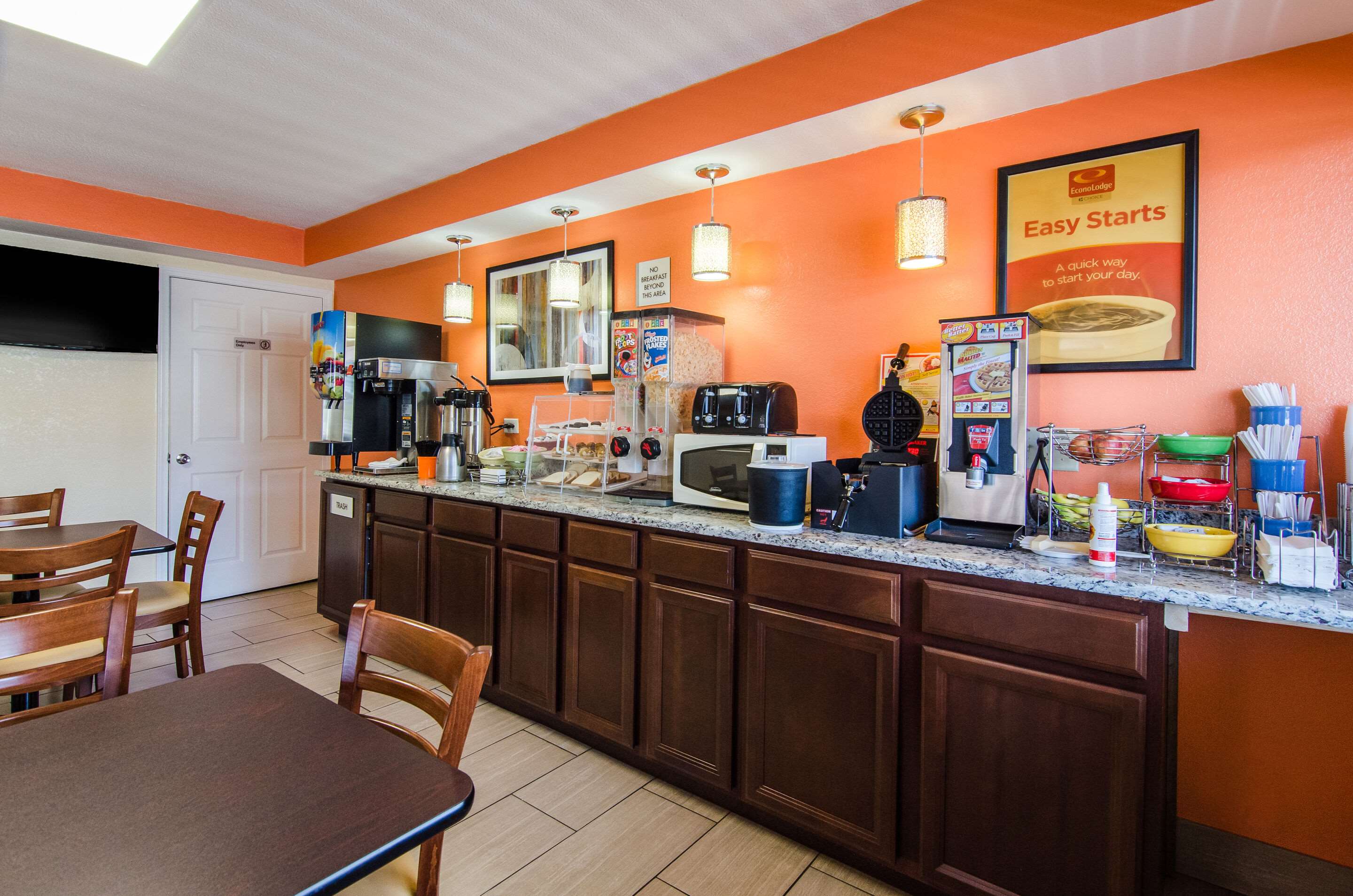 Breakfast counter