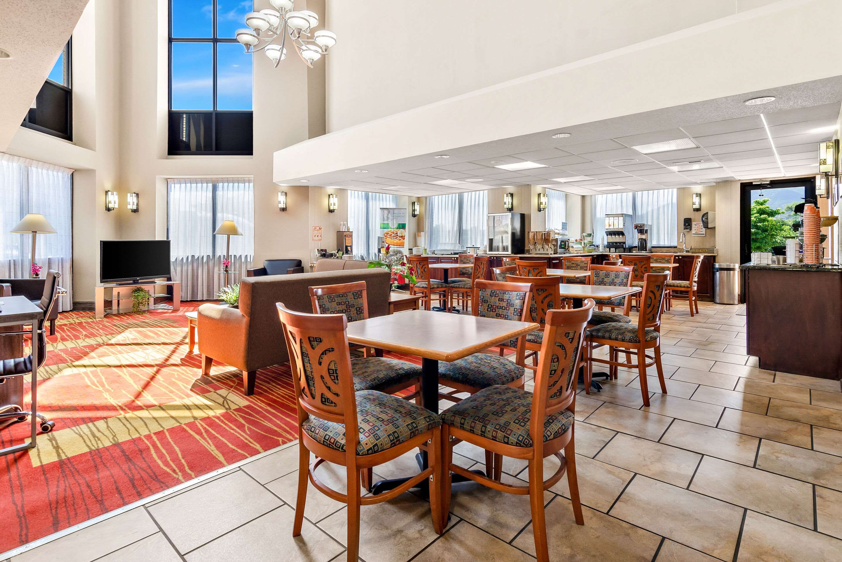 Breakfast area