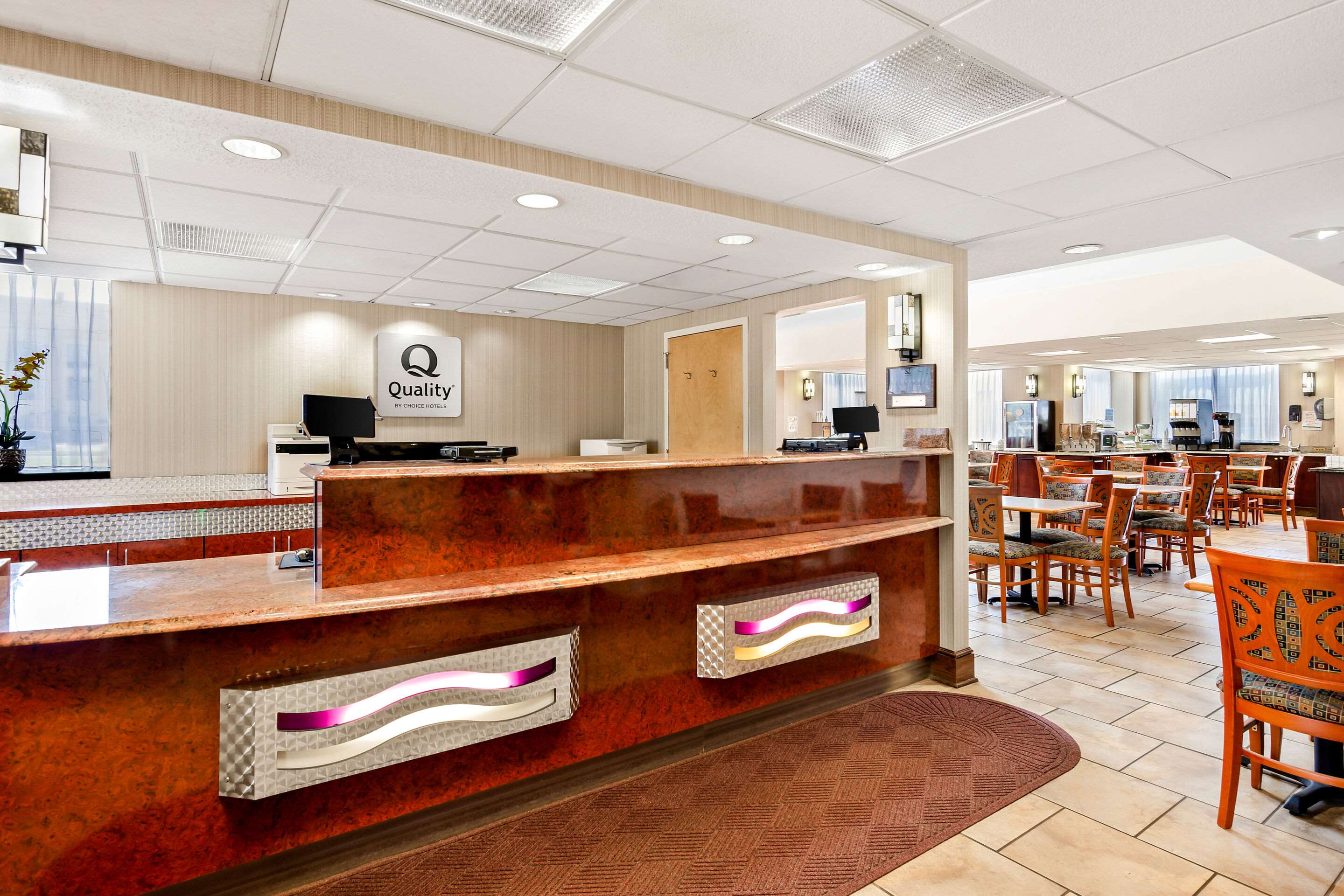 Front desk