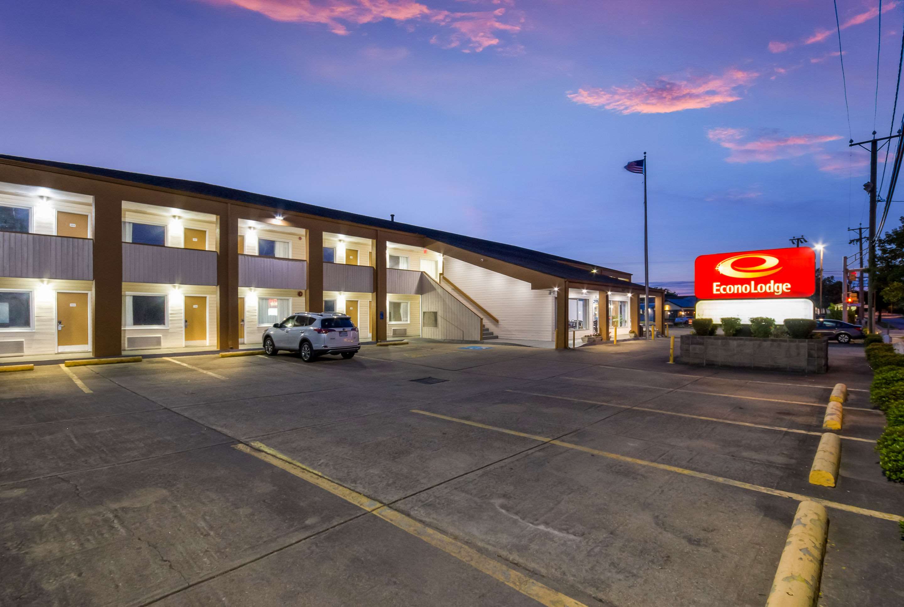 Hotel at night