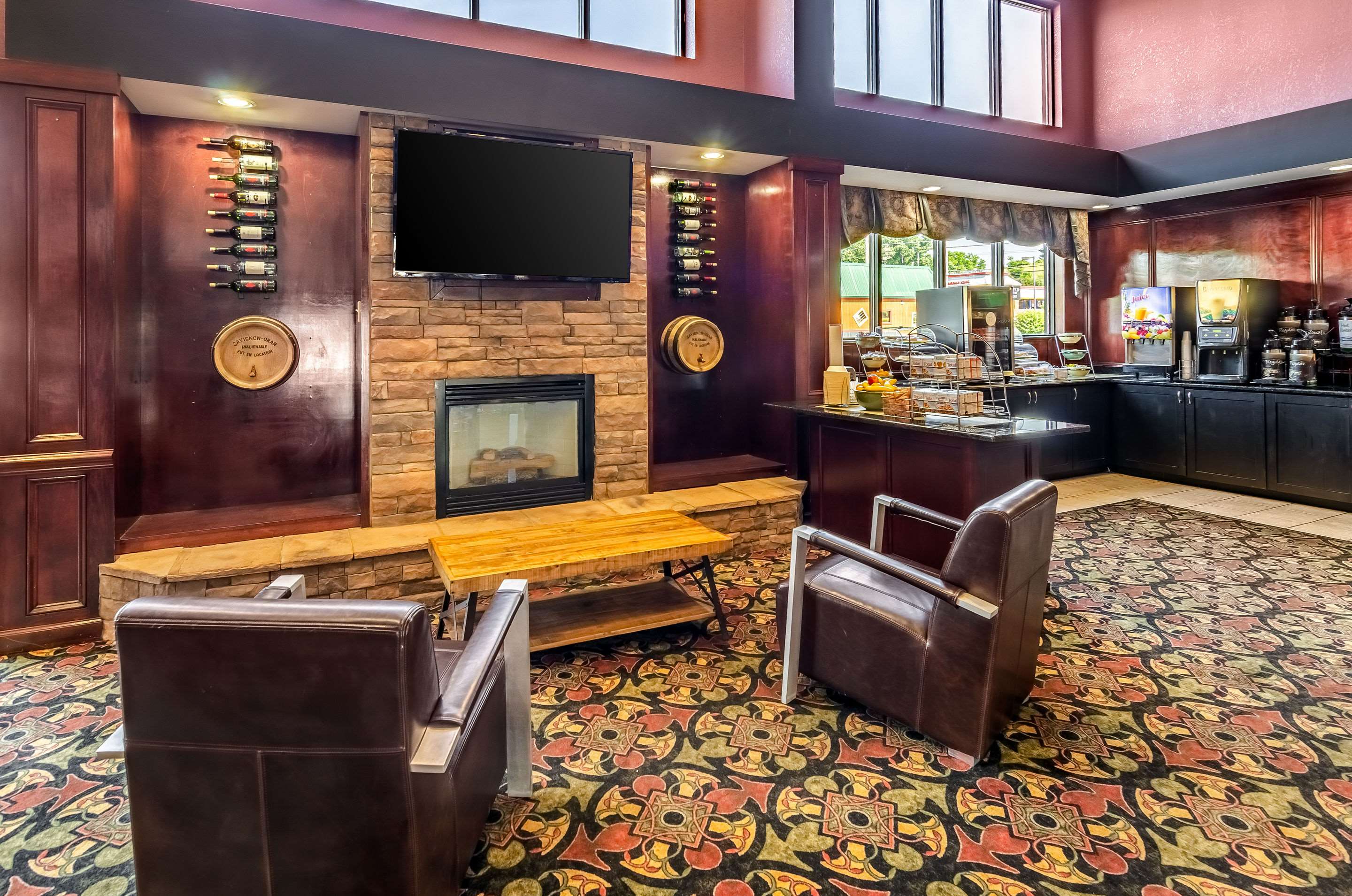 Breakfast area
