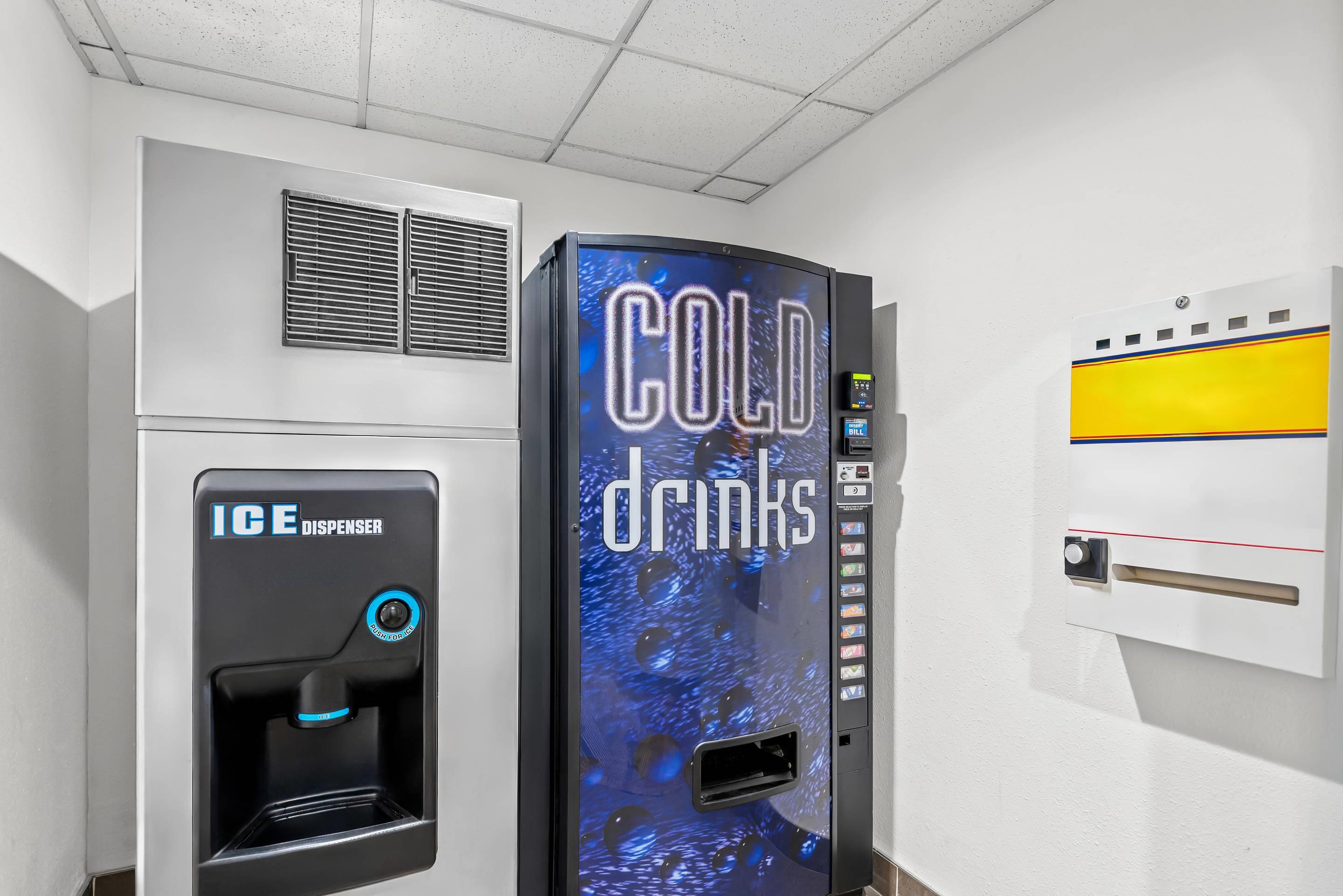 Hotel vending area