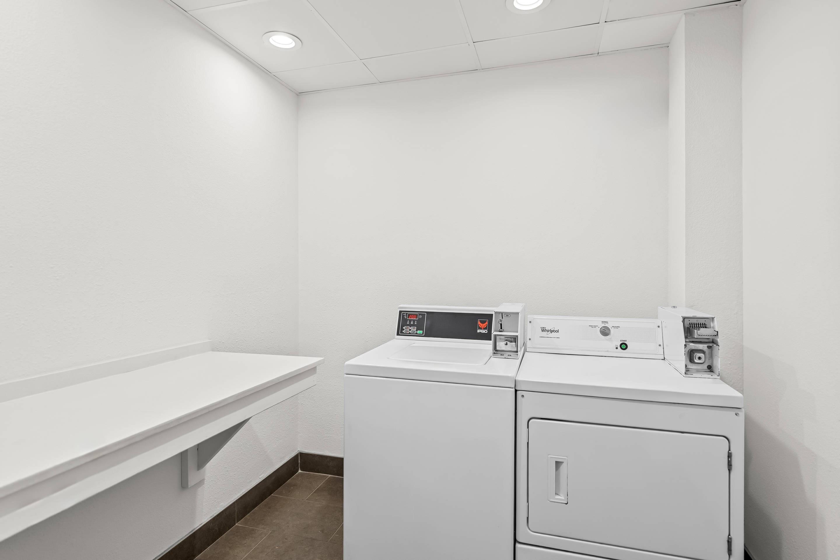 Guest laundry facilities