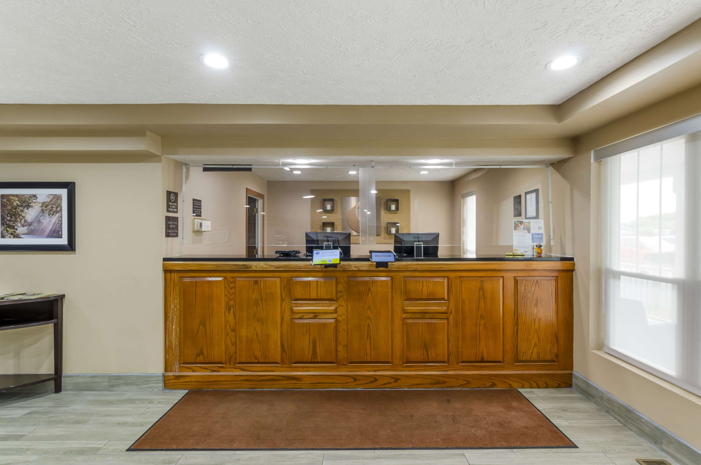 Front desk