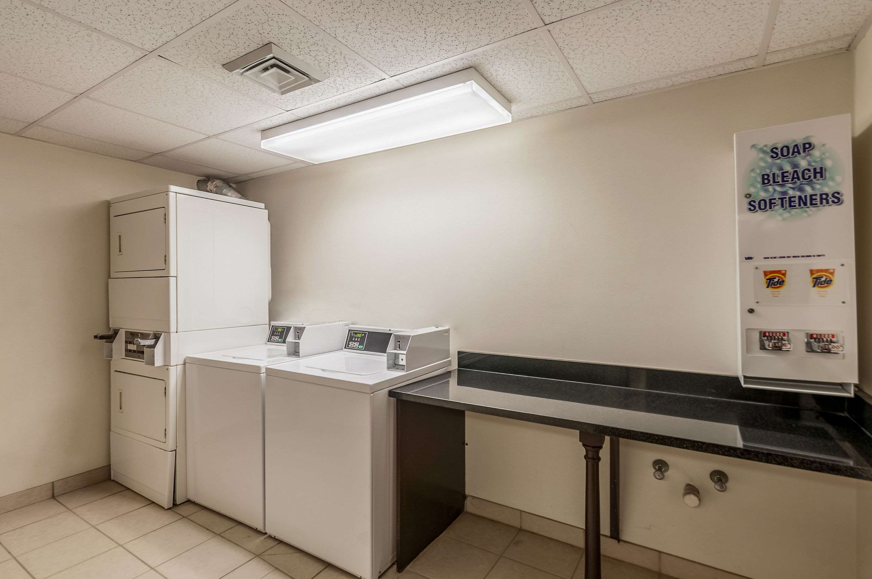 Guest laundry facilities