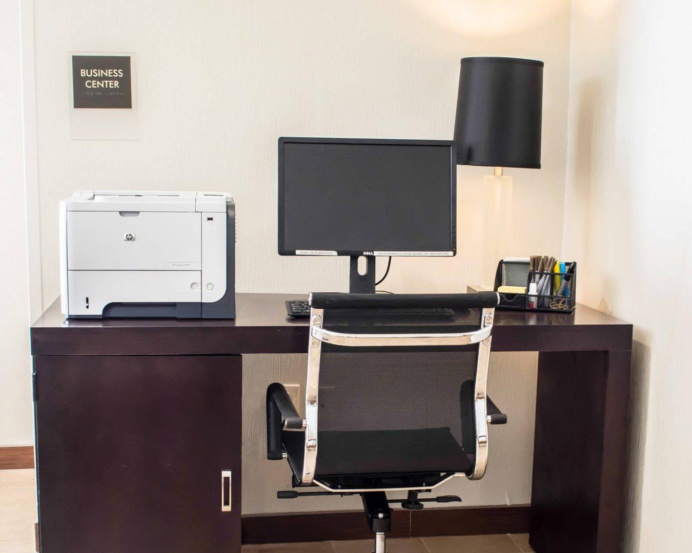 Business center with free wireless Internet access | Sleep Inn & Suites Monticello