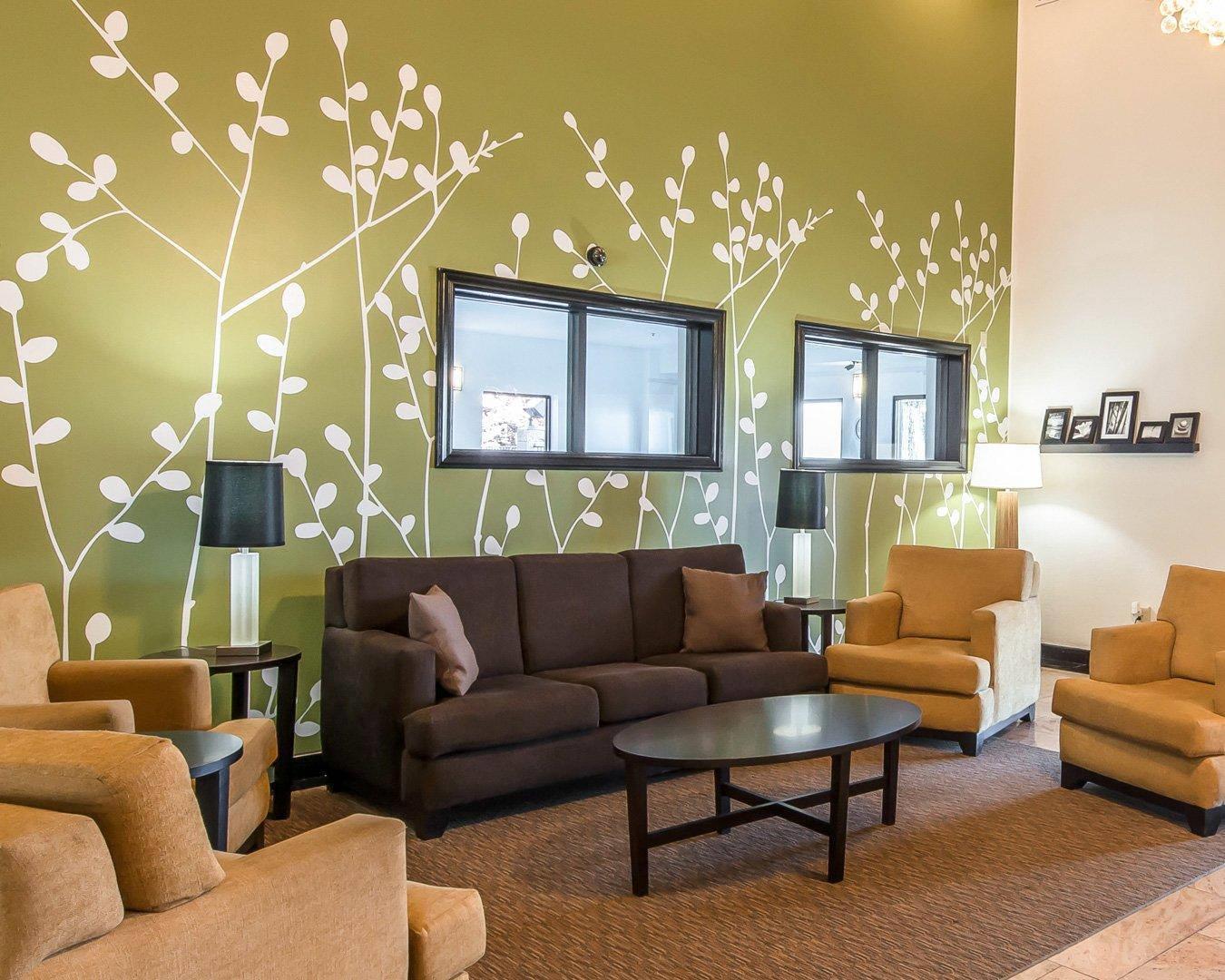 Spacious lobby with sitting area | Sleep Inn & Suites