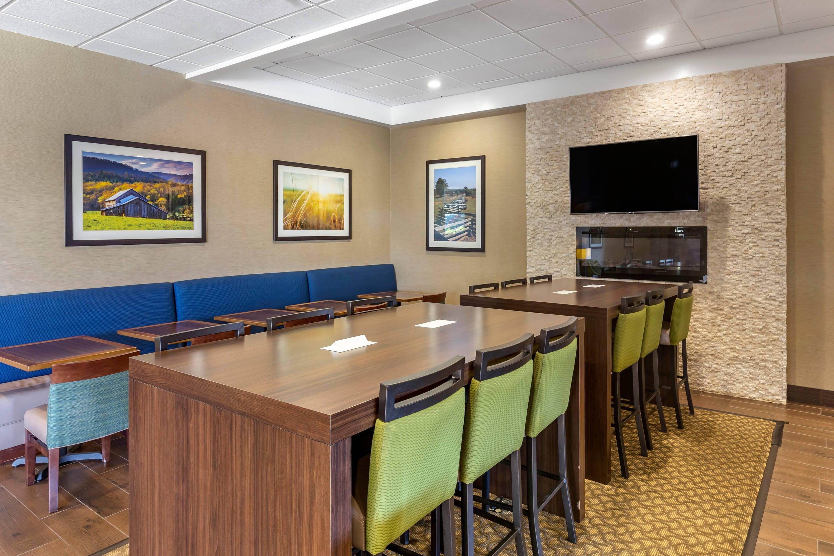 Breakfast area