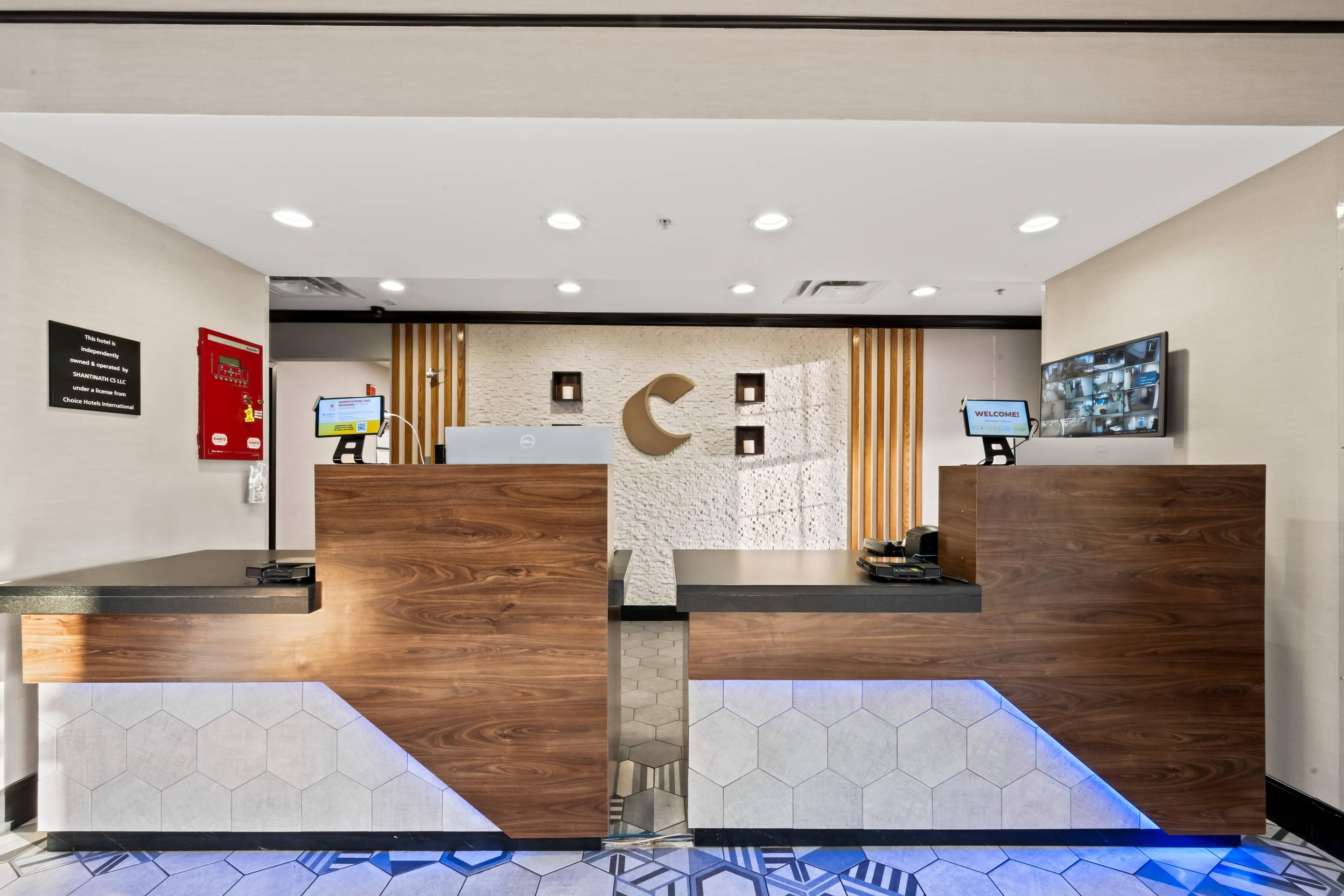 Front desk