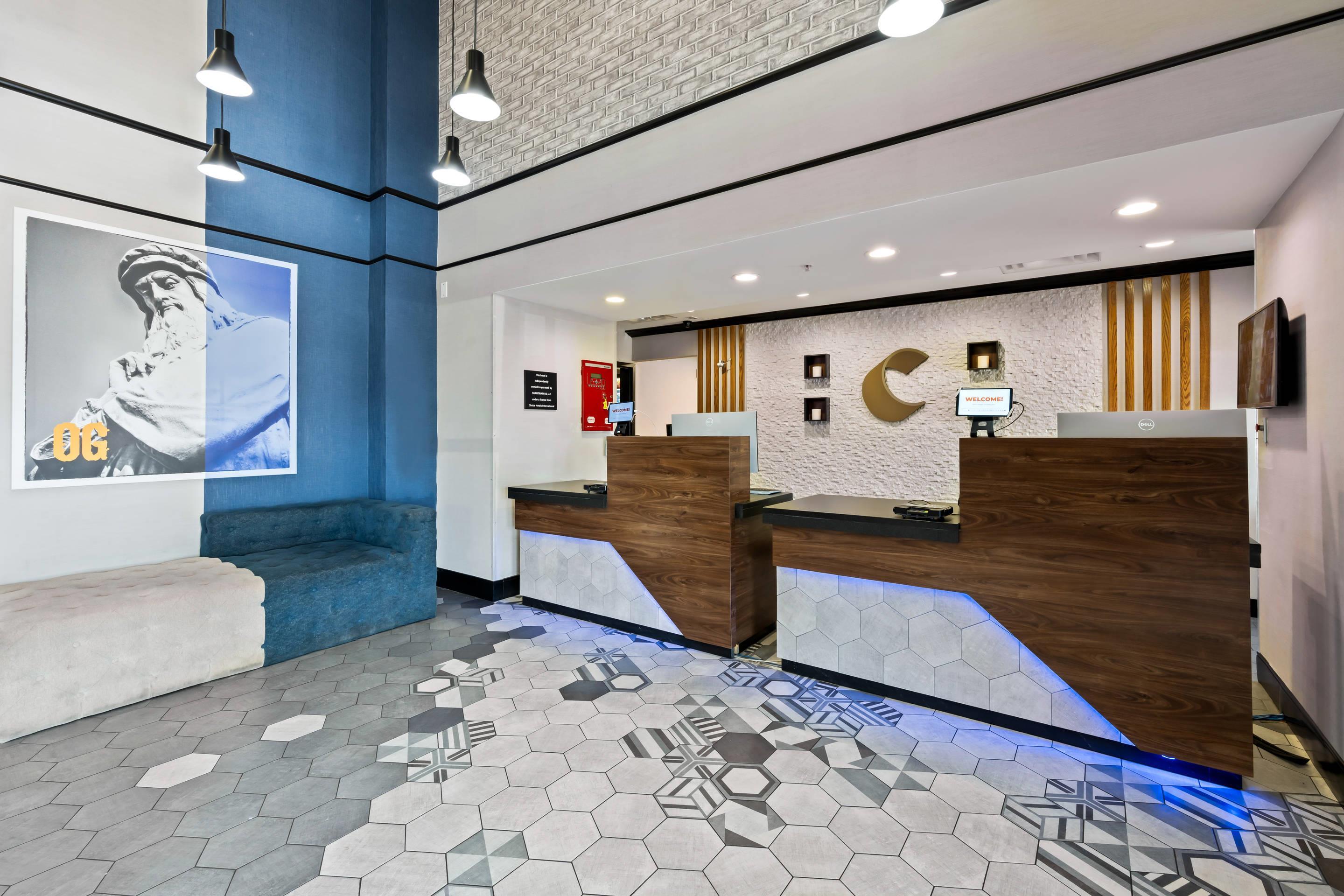 Hotel lobby