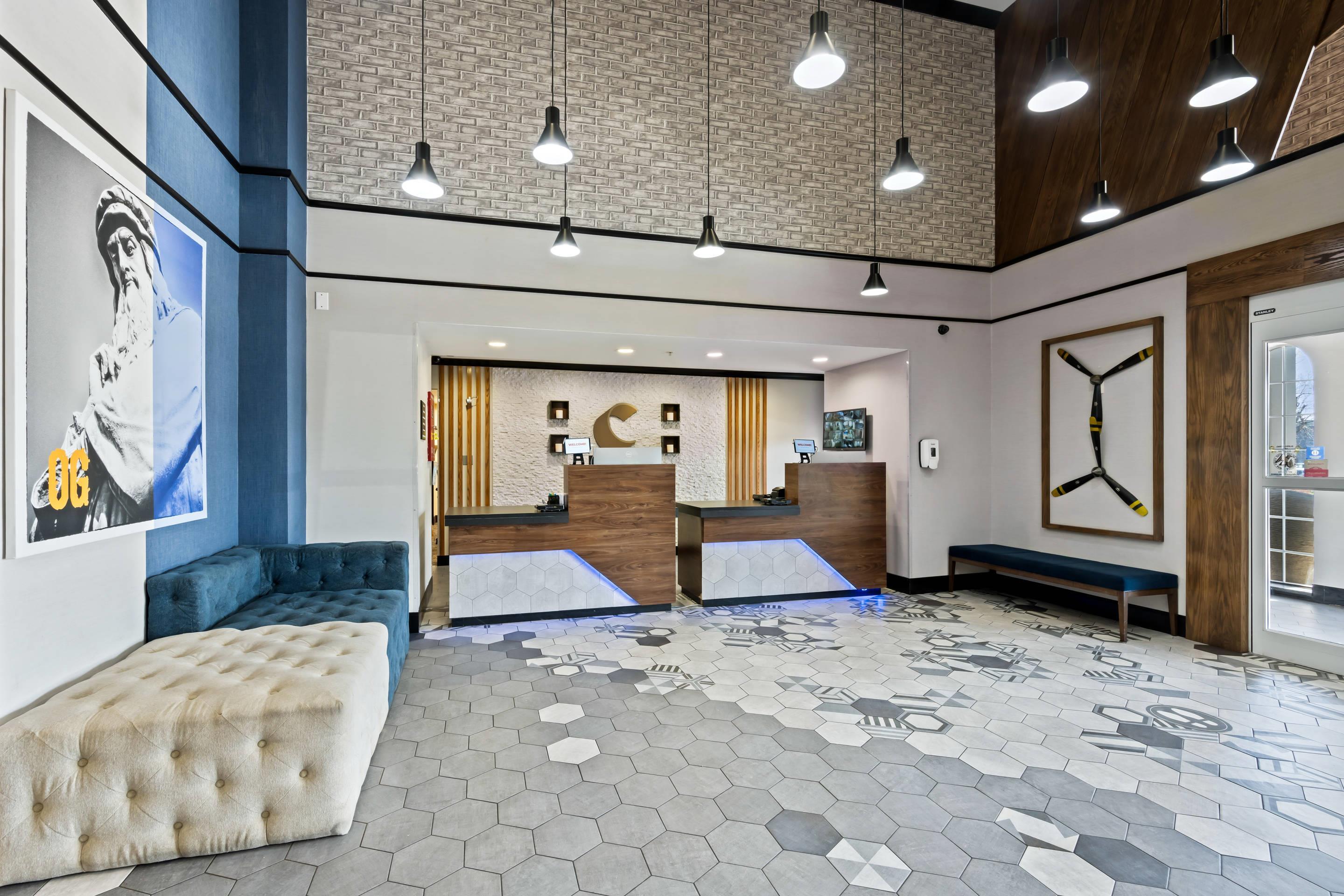 Hotel lobby