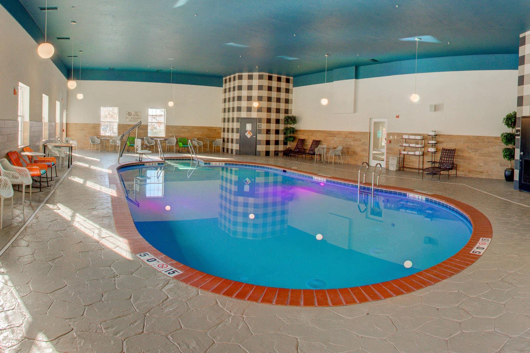Indoor heated pool