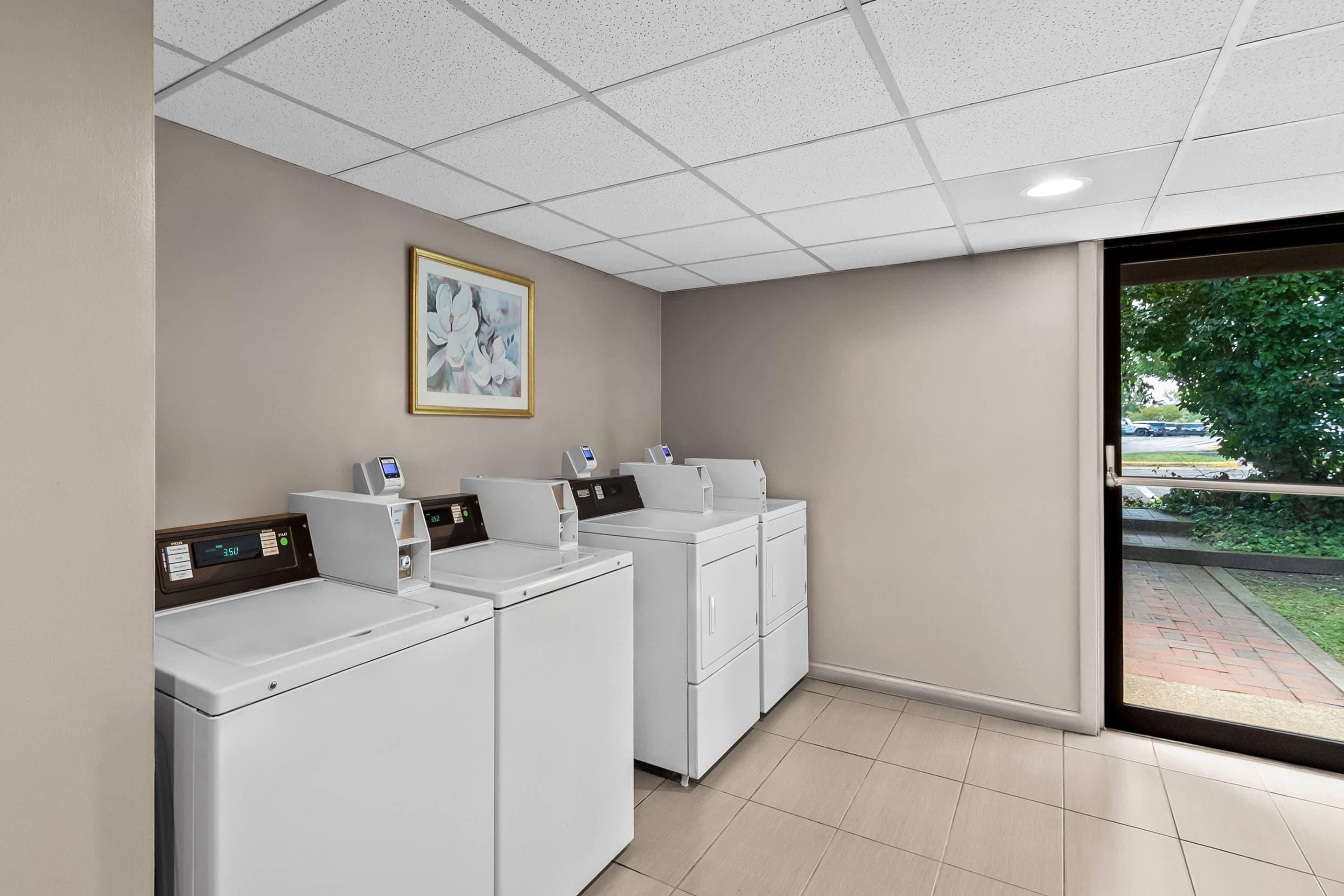 Guest laundry facilities