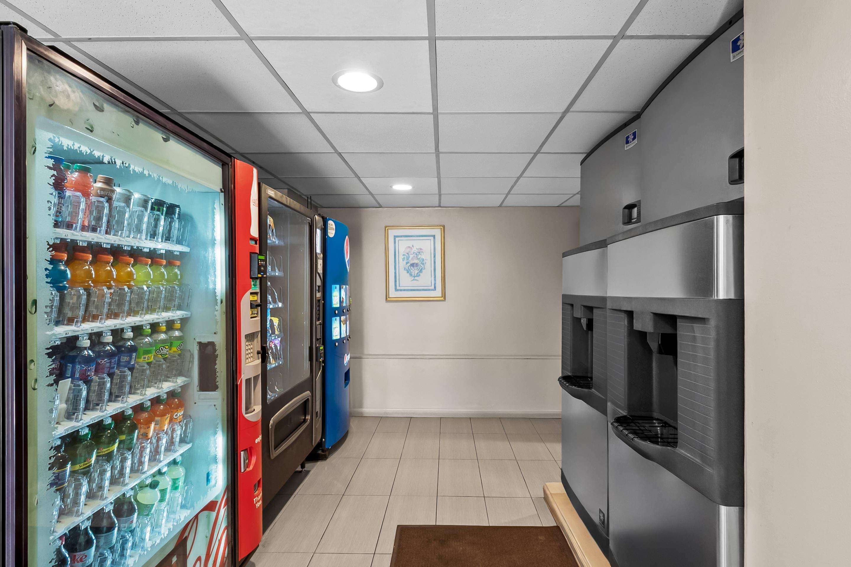 Hotel vending area