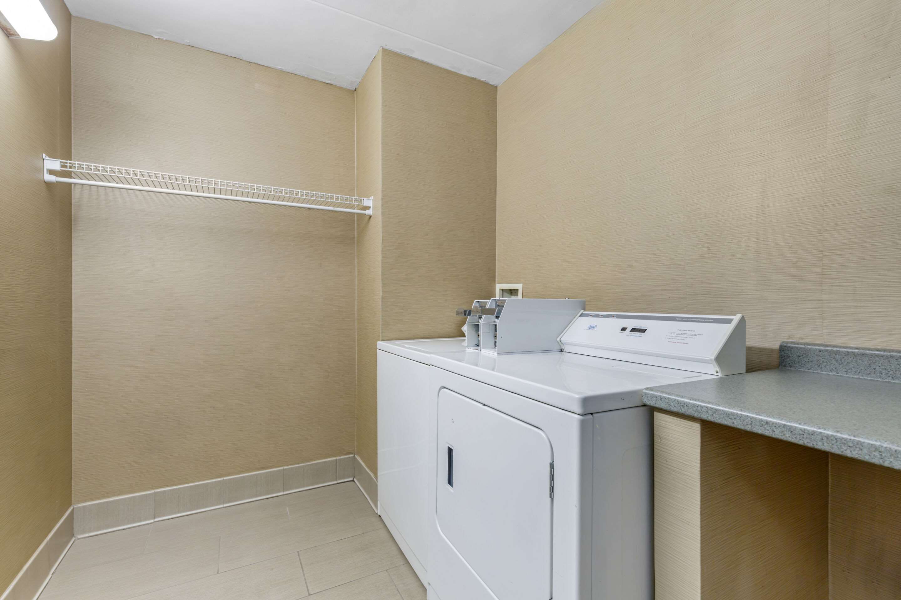 Guest laundry facilities
