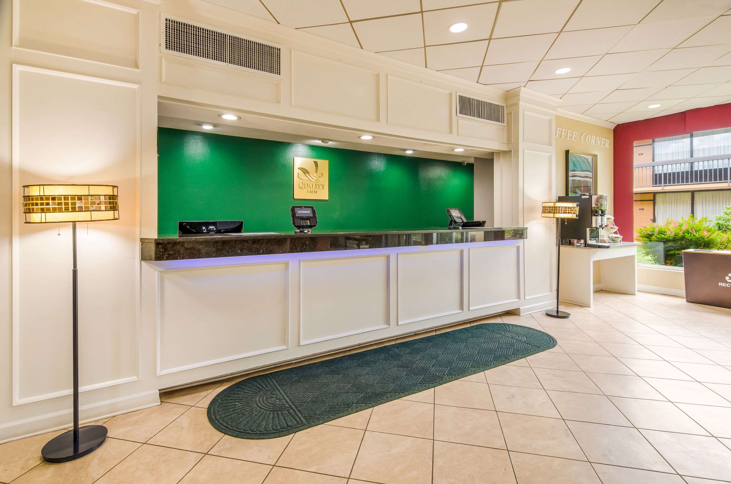 Front desk