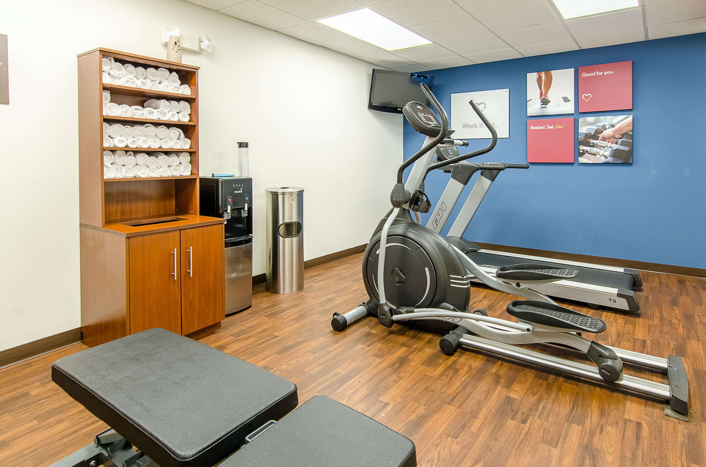 Fitness center | Comfort Suites Wytheville