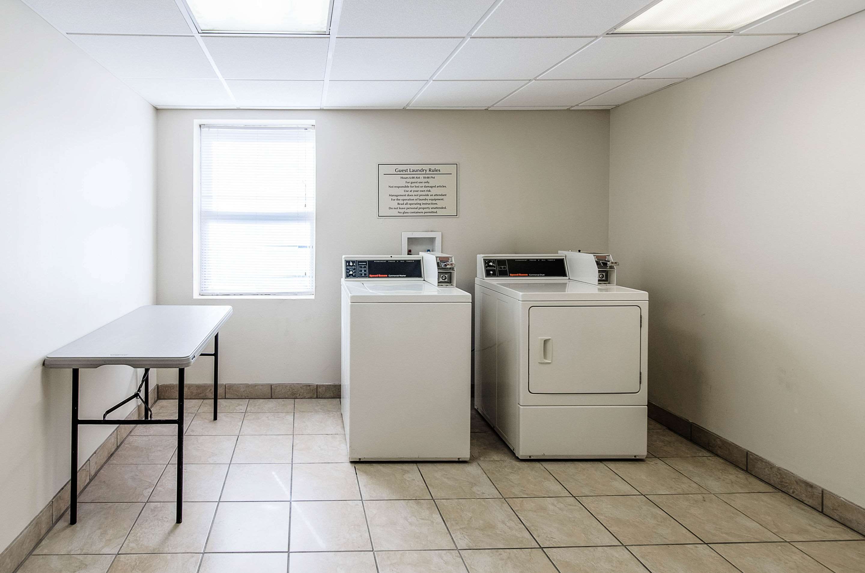 Guest laundry facilities | Quality Inn & Suites Lexington near I-64 and I-81