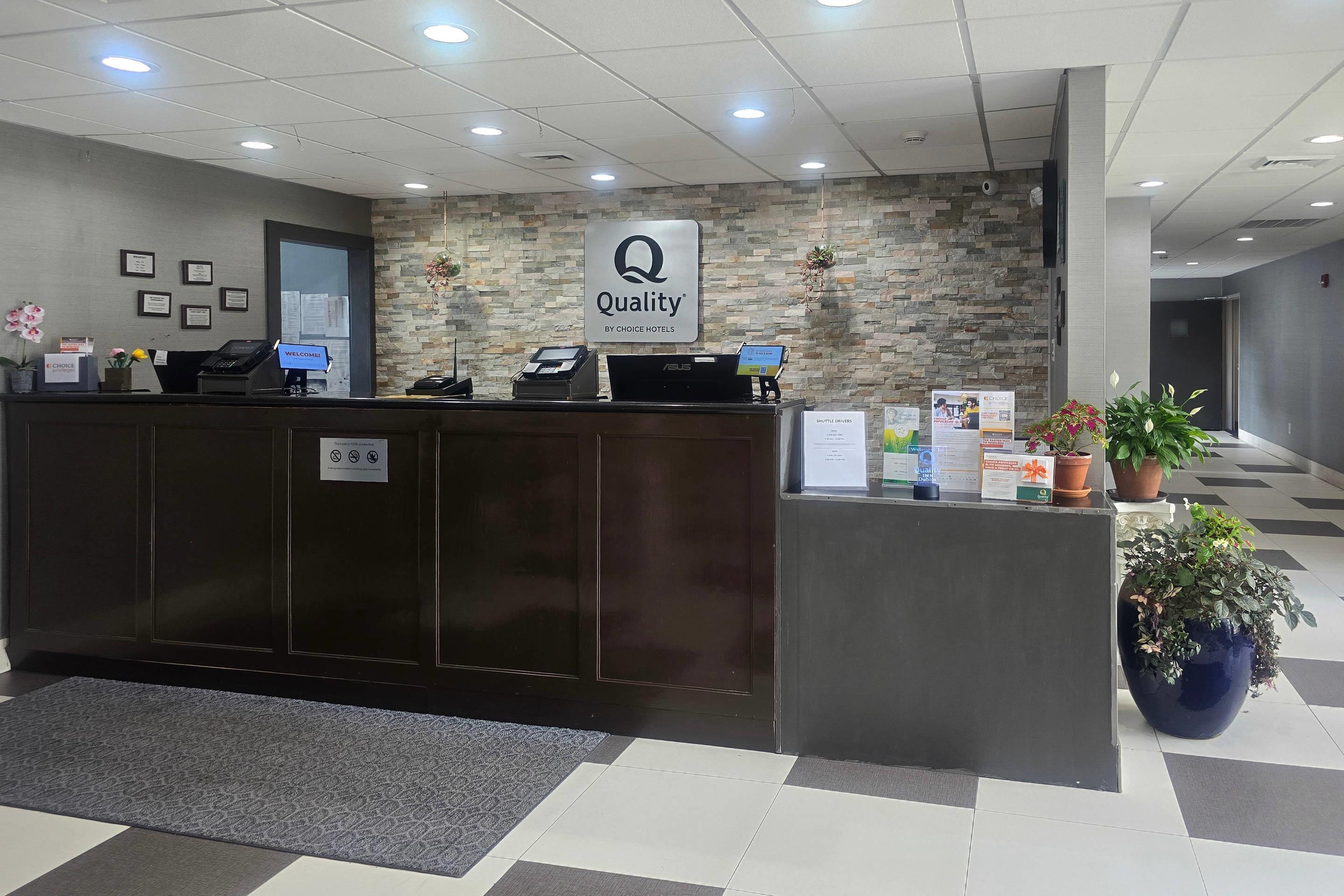 Front desk