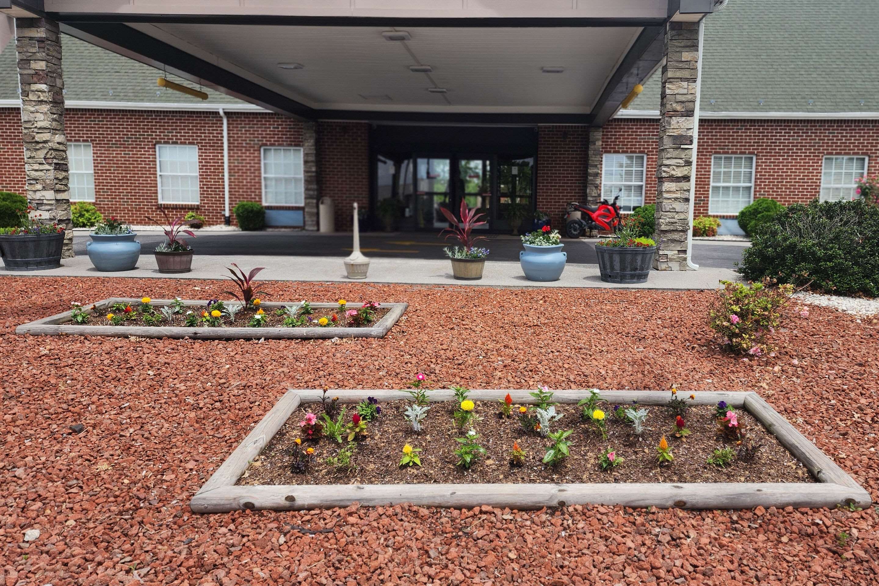Hotel entrance