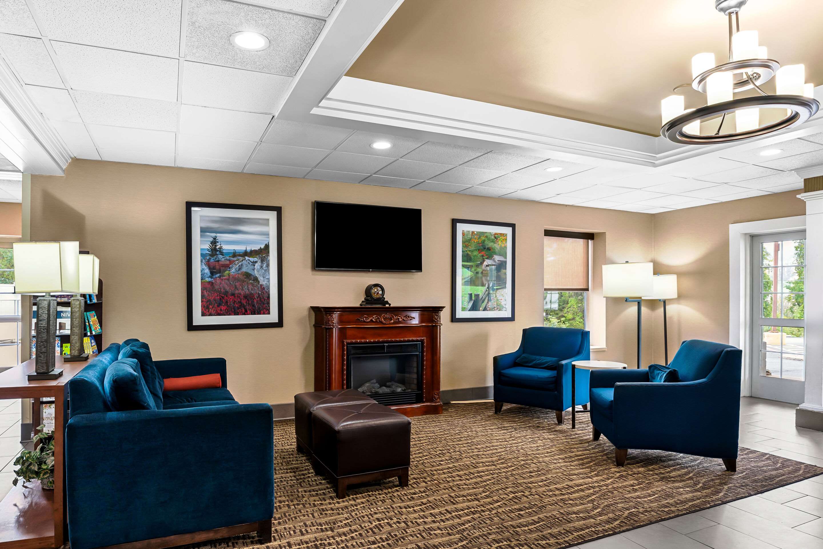 Hotel lobby