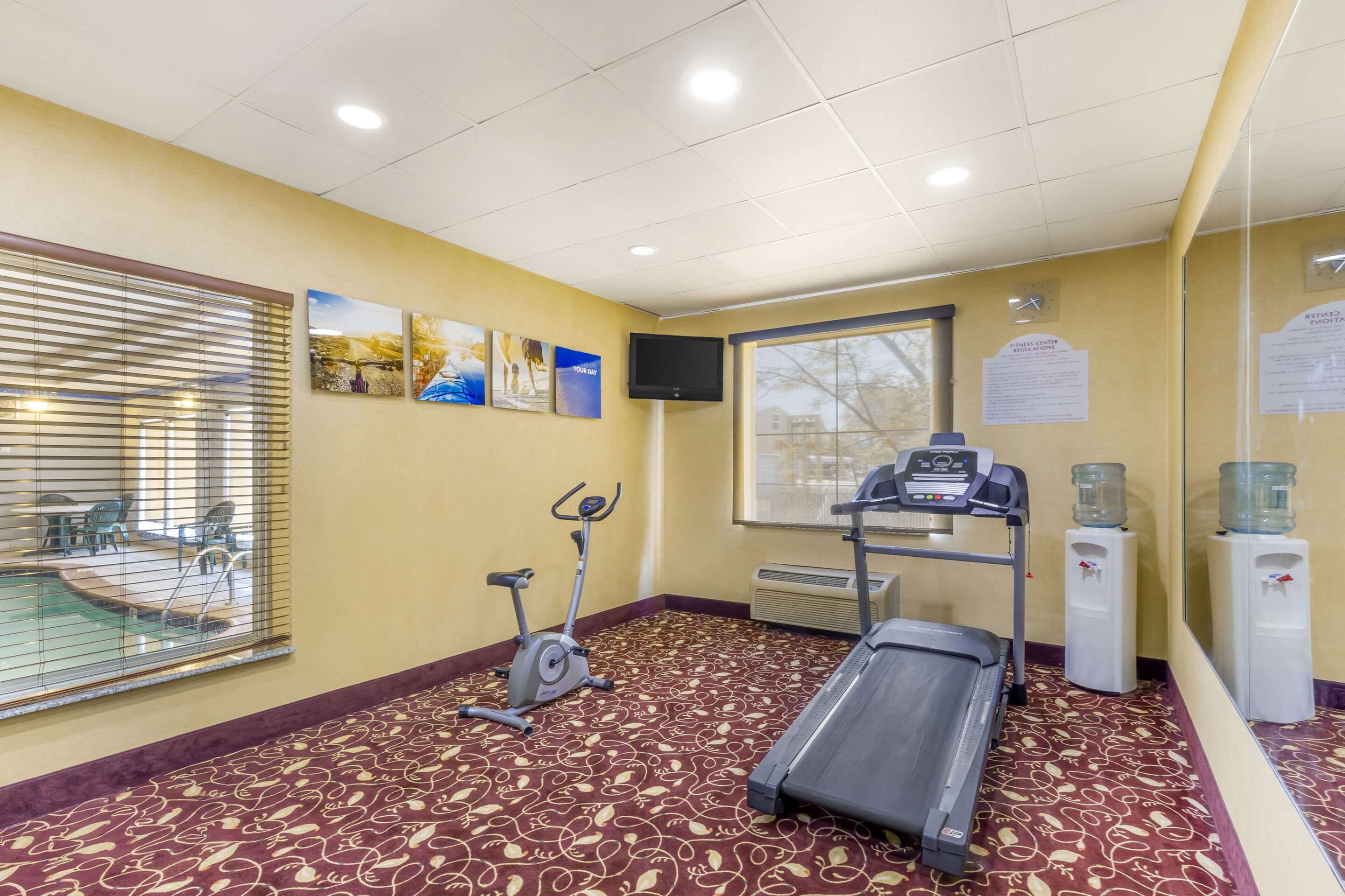 Fitness center | Comfort Inn & Suites Chesapeake - Portsmouth