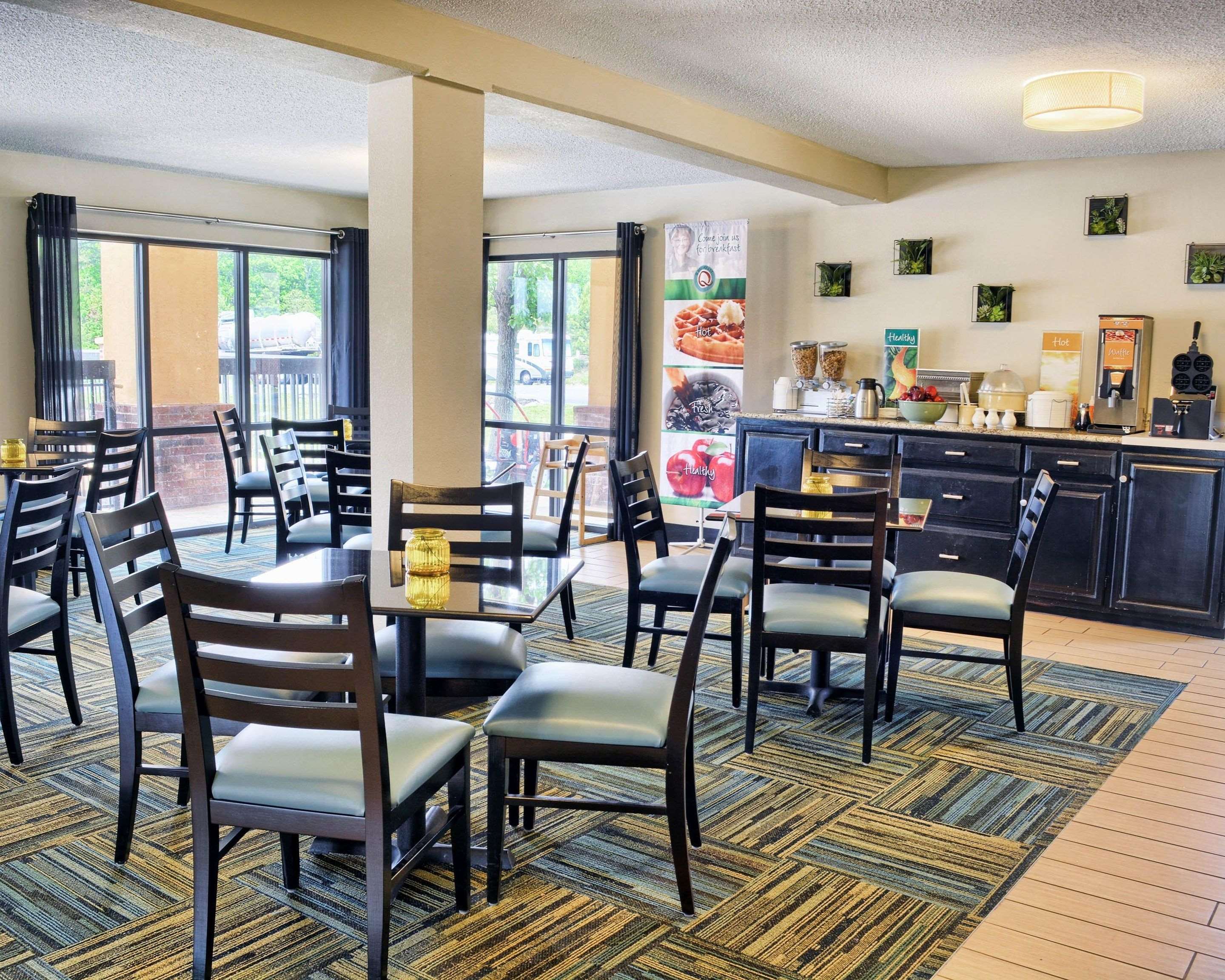 Enjoy breakfast in this spacious area