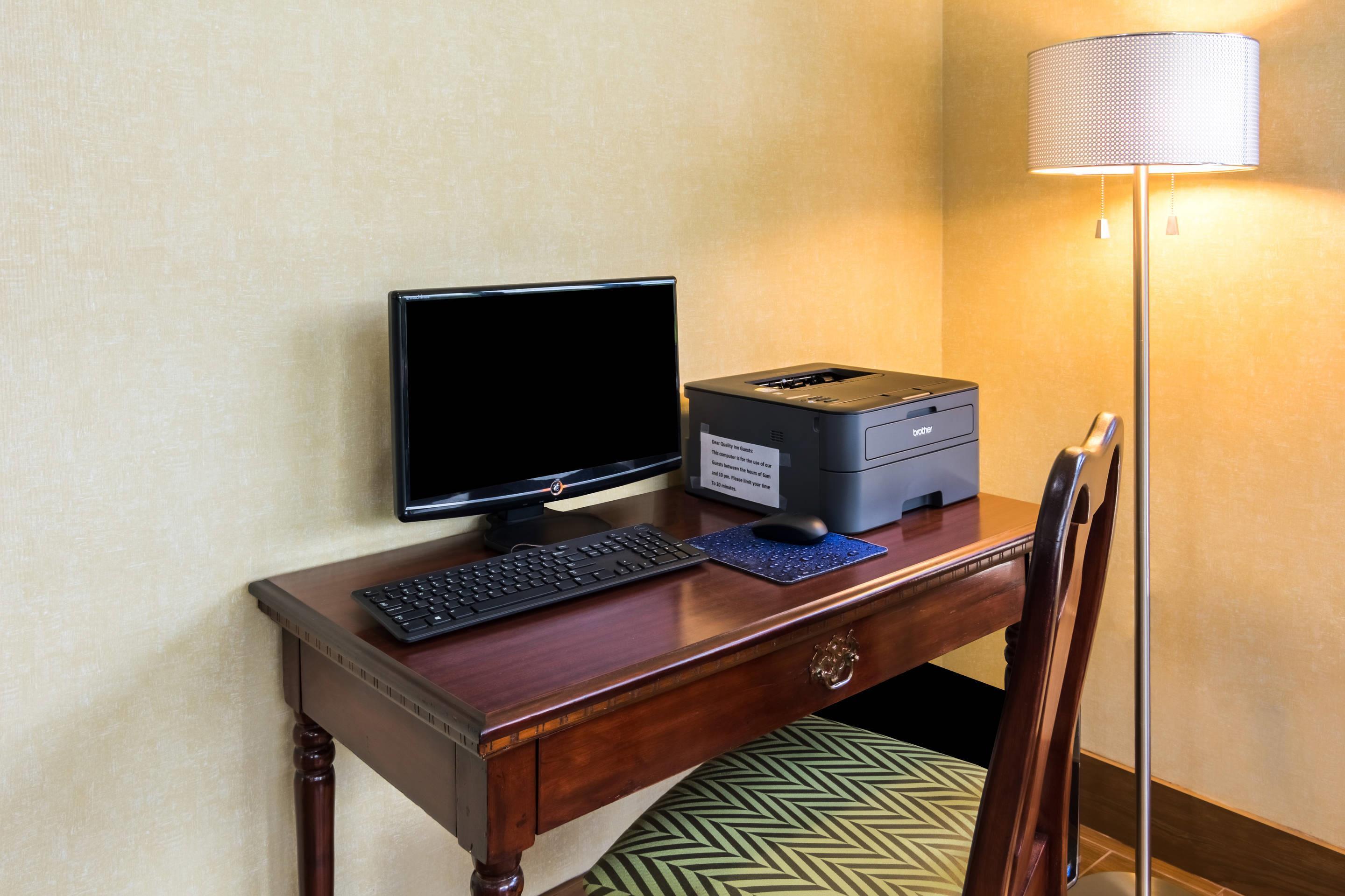 Business center | Quality Inn Manassas