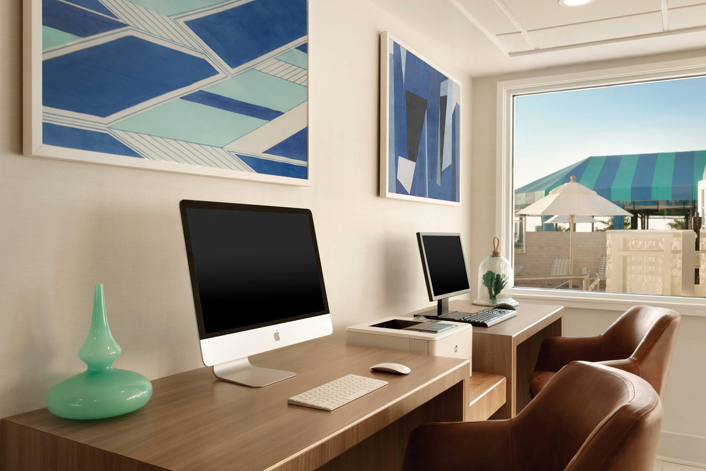 Business center | Surfbreak Virginia Beach Oceanfront, Ascend Hotel Collection