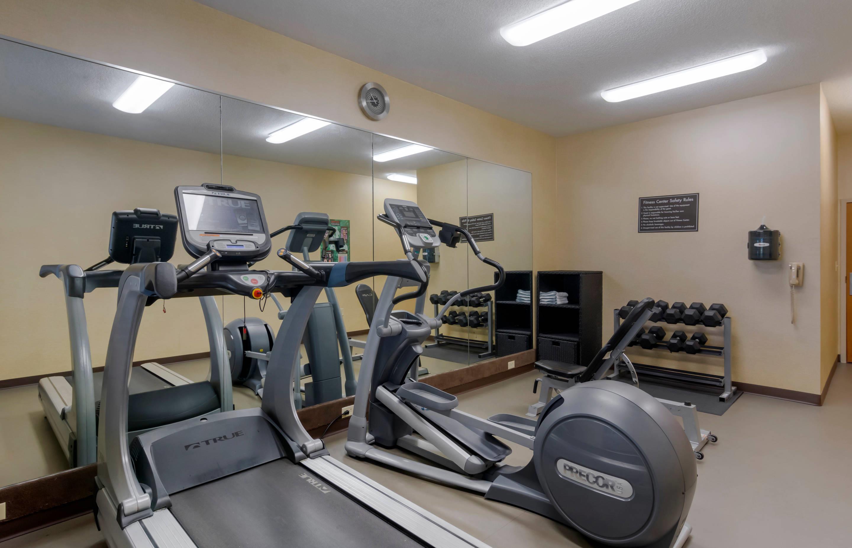 Fitness center | Sleep Inn & Suites near Fort Gregg-Adams